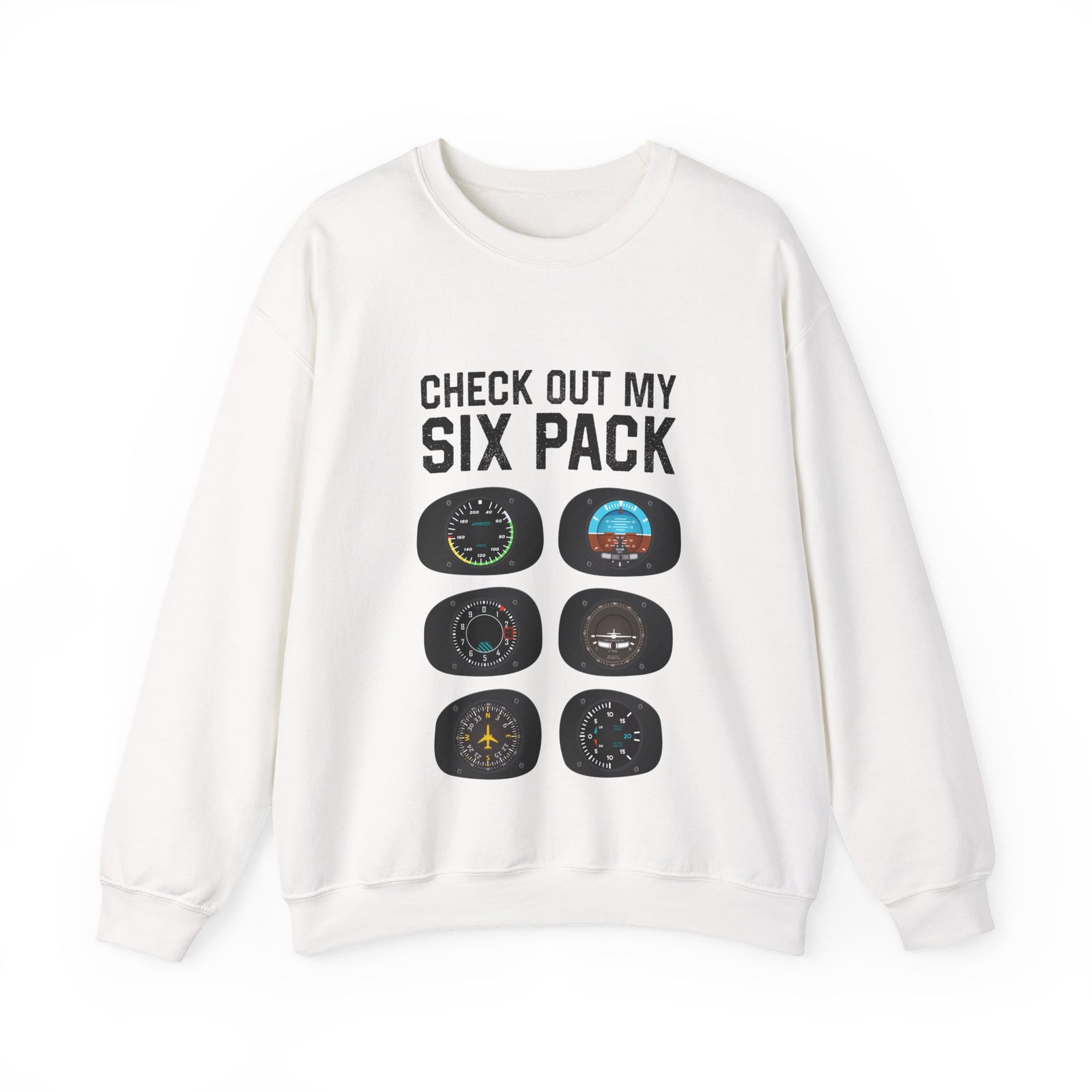 Check Out My Six Pack  -  Crewneck Sweatshirt