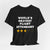 Worlds Okayest Flight Attendant  Unisex Jersey Tee - Perfect for Aviation Enthusiasts