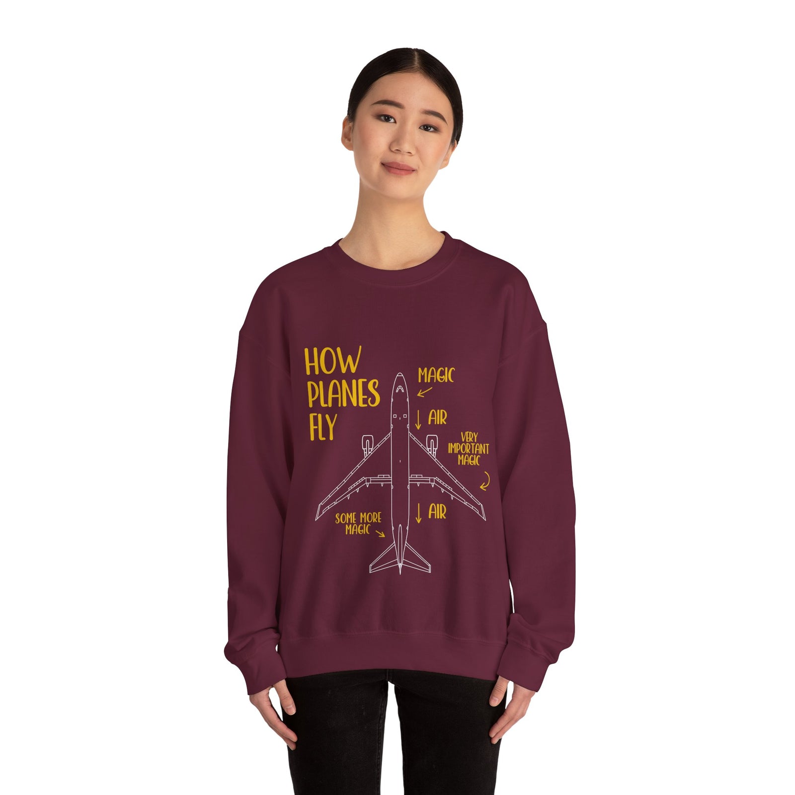 How Planes Fly?  -  Crewneck Sweatshirt