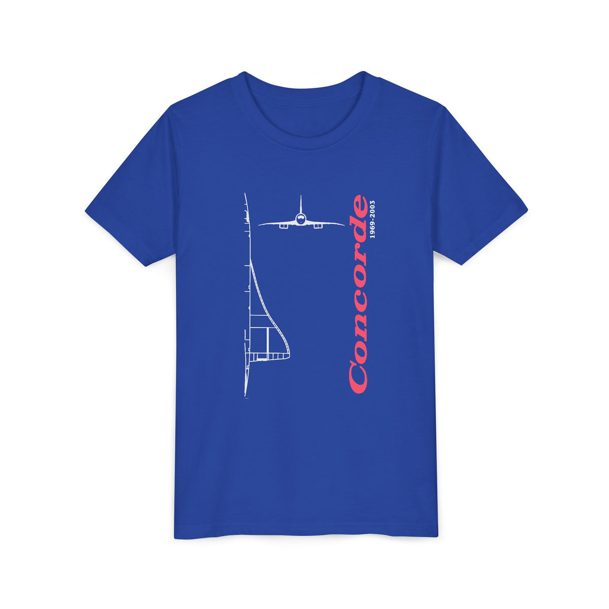 Concorde 1969 to 2003 - Unisex Youth Short Sleeve Tee