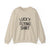 Lucky Flying Shirt  Crewneck Sweatshirt - Travel Inspiring Cozy Apparel