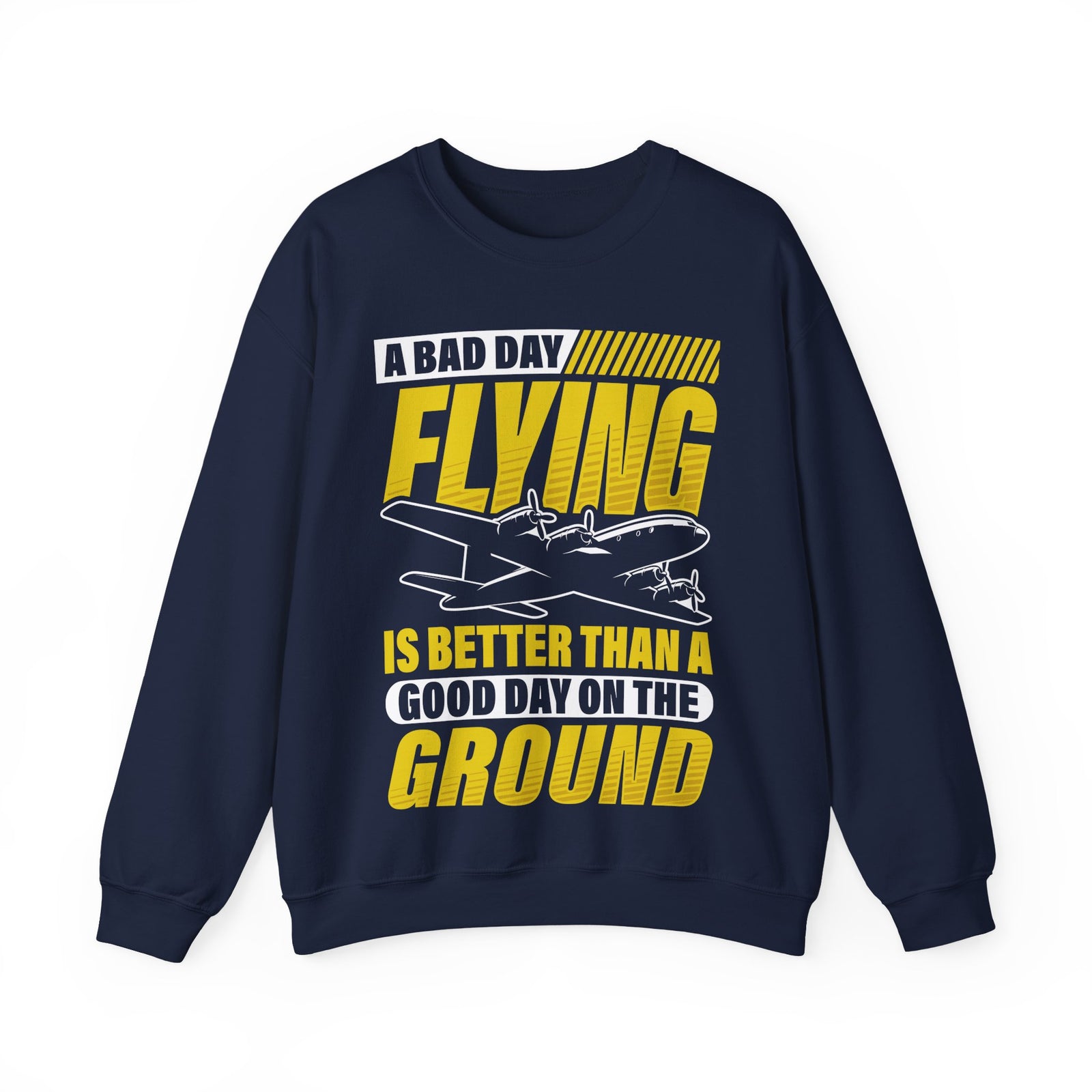 A Bad Day Flying    -  Unisex Crewneck Sweatshirt