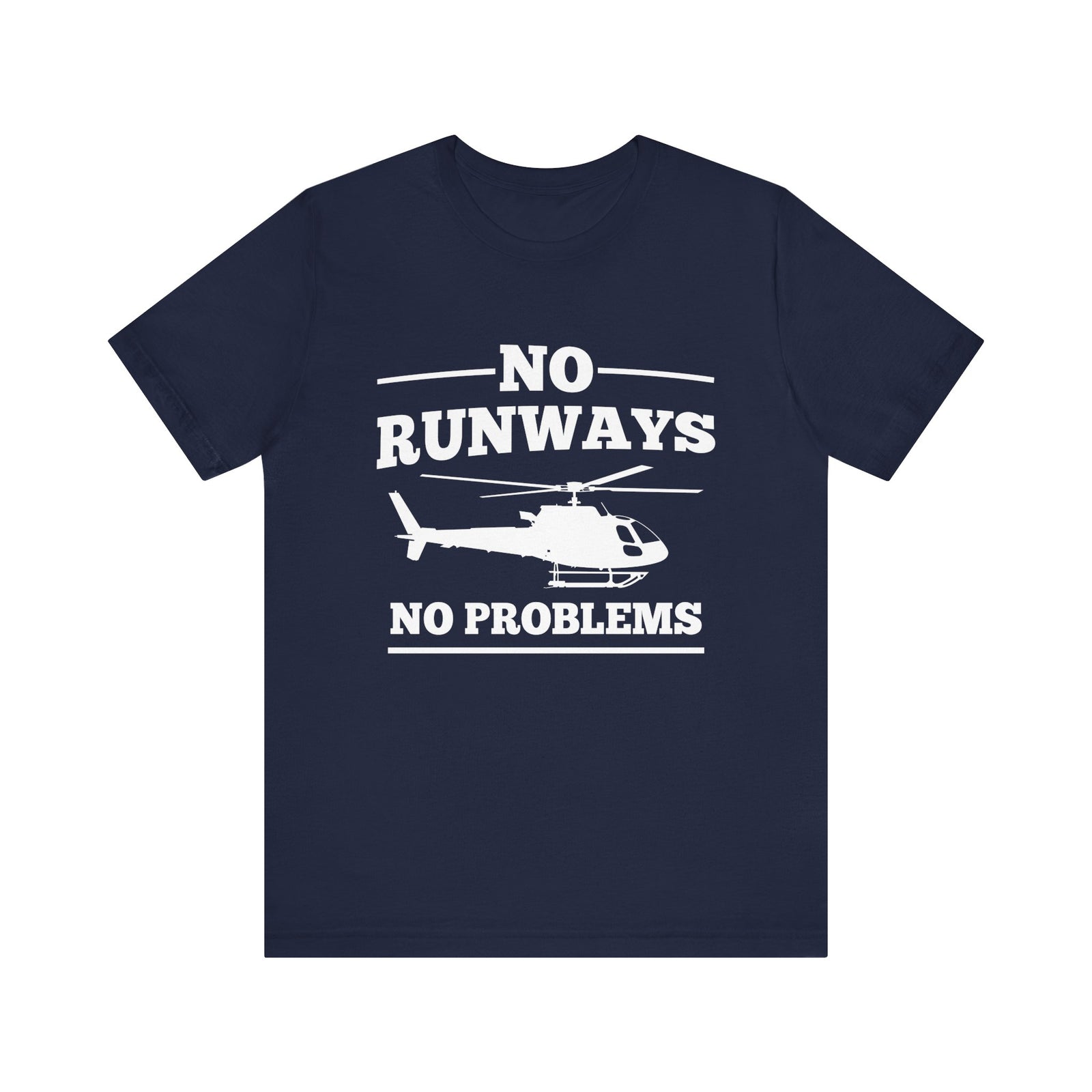 No Runways No Problem Unisex Jersey Tee - Perfect for Aviation Enthusiasts