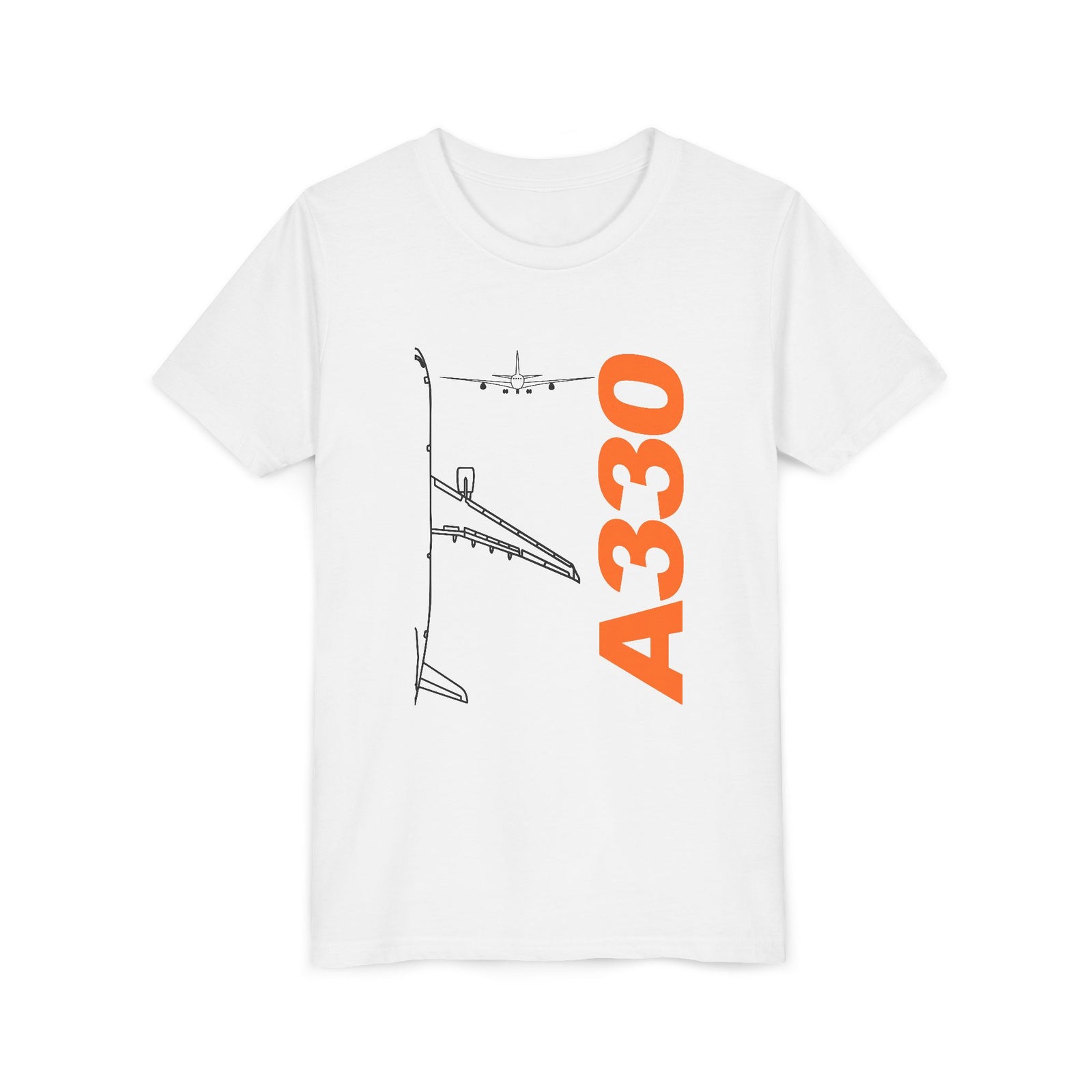 Airbus A330 - Unisex Youth Short Sleeve Tee