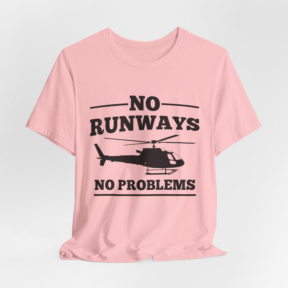 No Runways No Problem Unisex Jersey Tee - Perfect for Aviation Enthusiasts