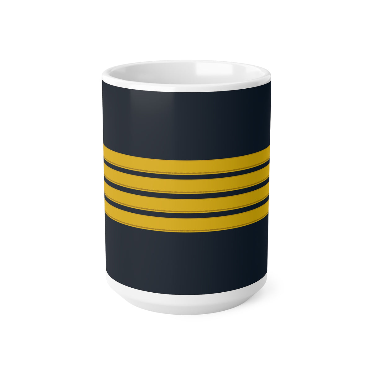 Navy Pilot Stripes - Mug 15OZ