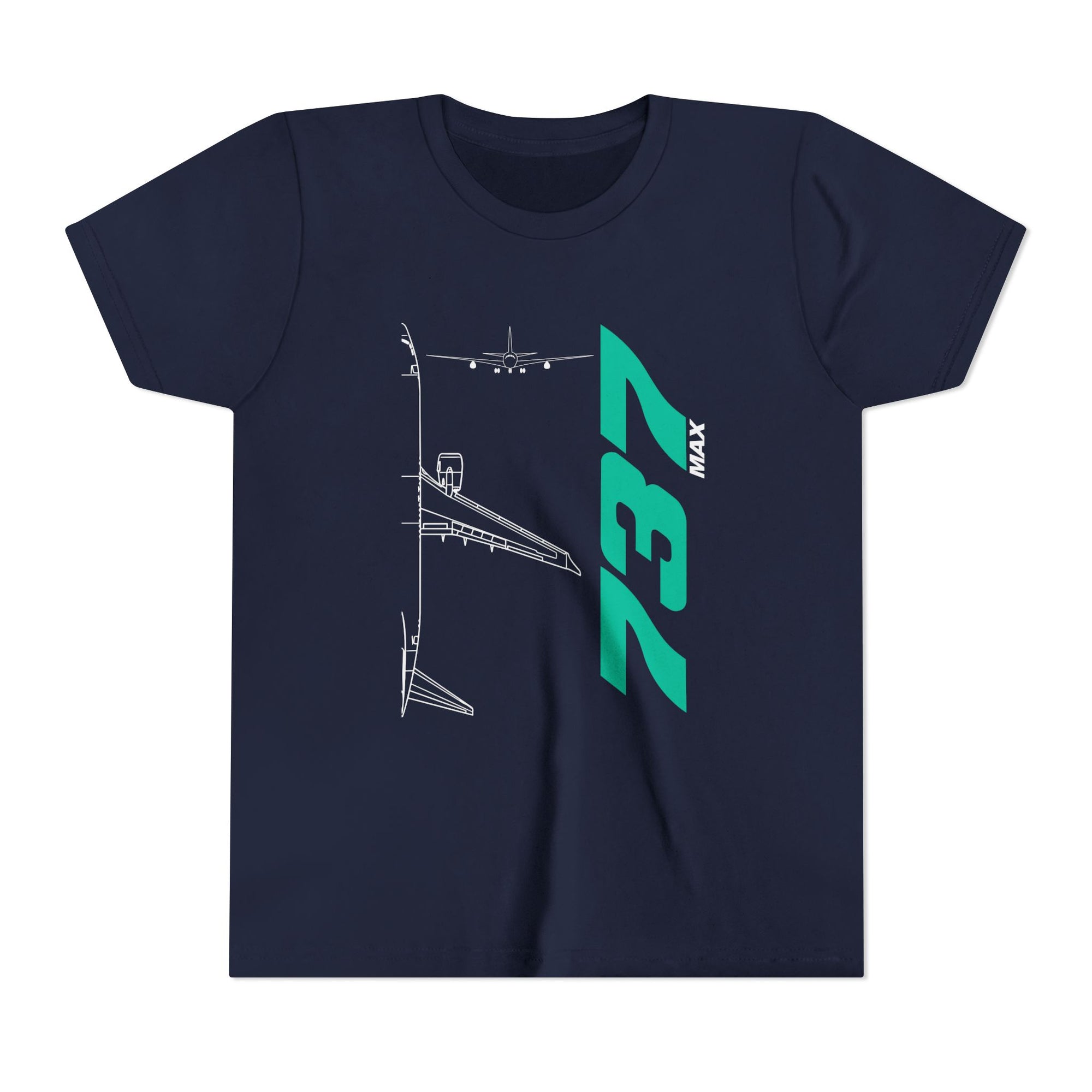 Boeing 737 Max - Unisex Youth Short Sleeve Tee