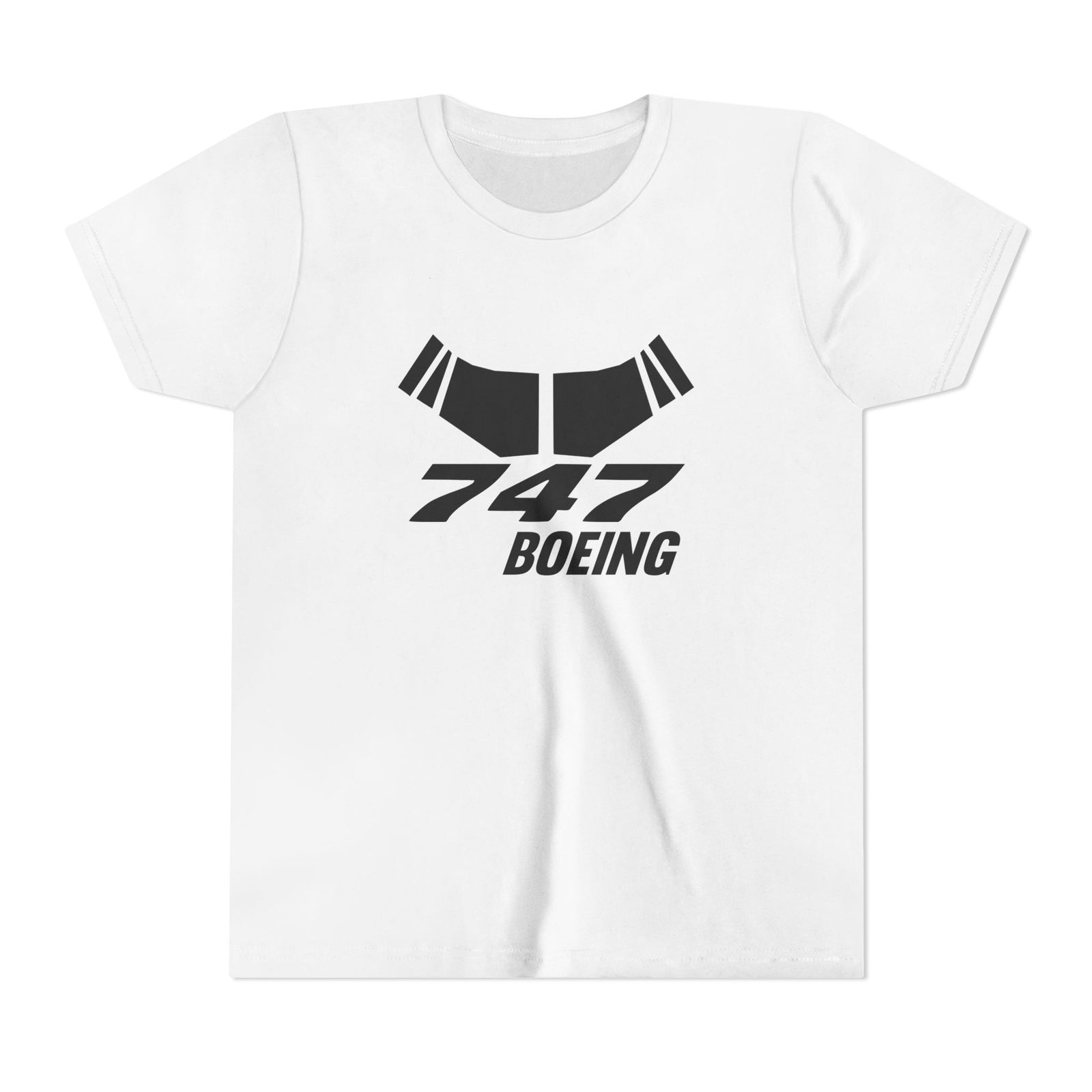 Boeing 747 - Unisex Youth Short Sleeve Tee