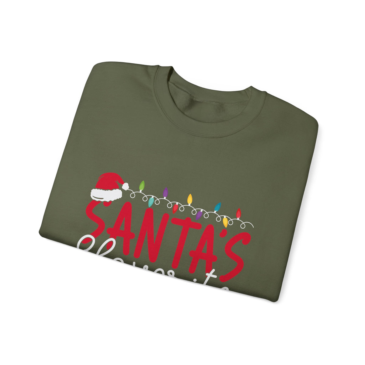 Santa’s favourite pilot Crewneck Sweatshirt - Travel Inspiring Cozy Apparel