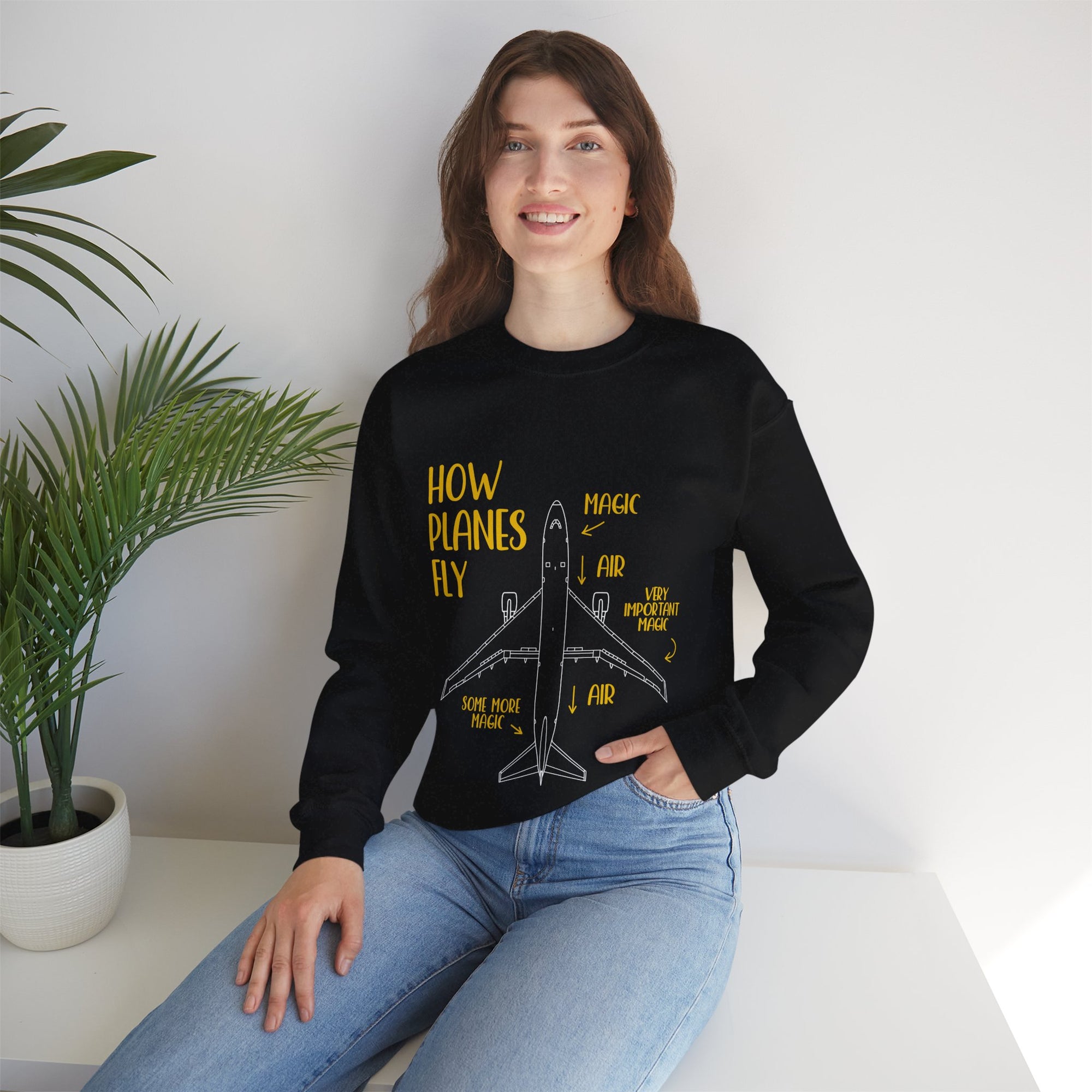 How Planes Fly?  -  Crewneck Sweatshirt
