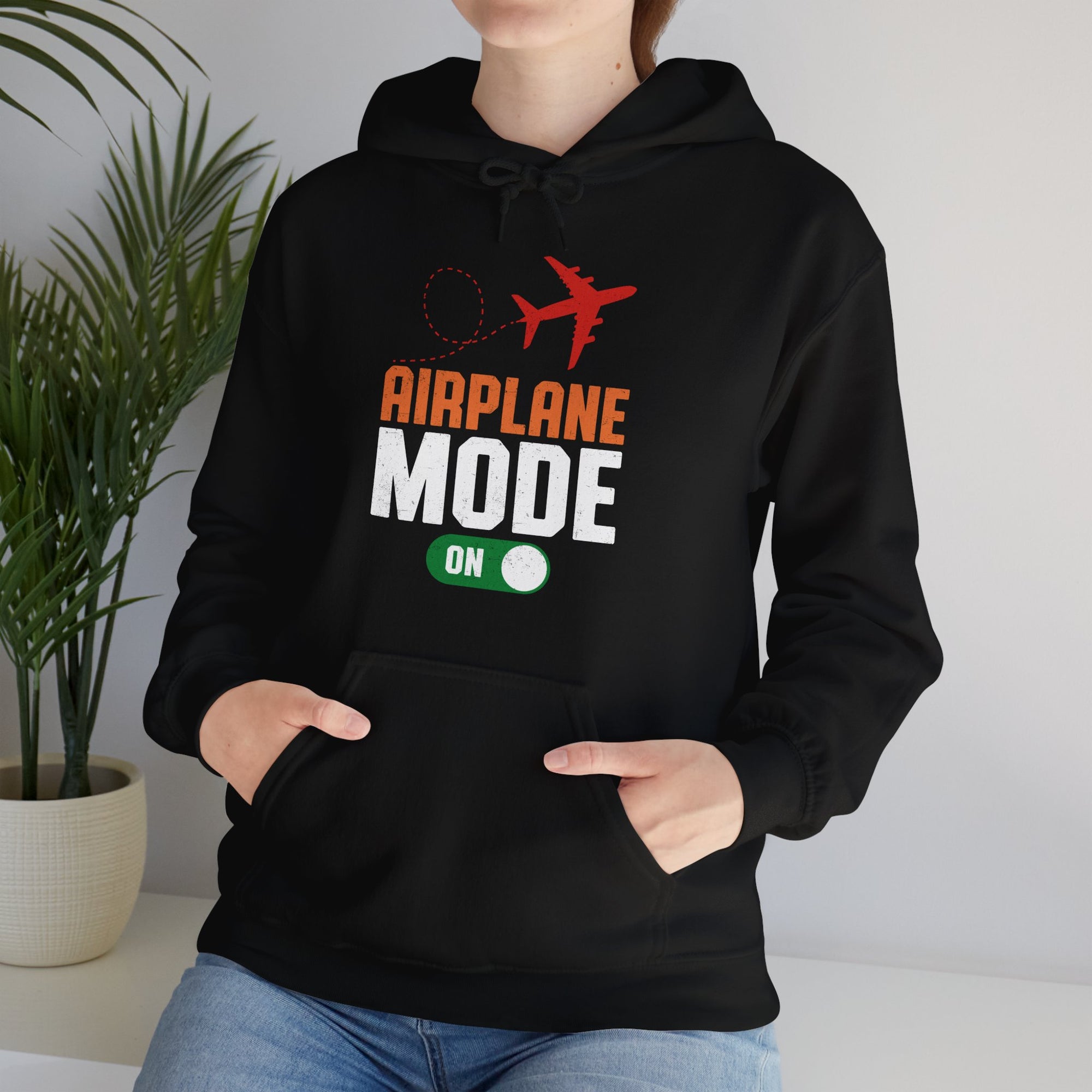 Airplane Mode On - Pullover Hoodie