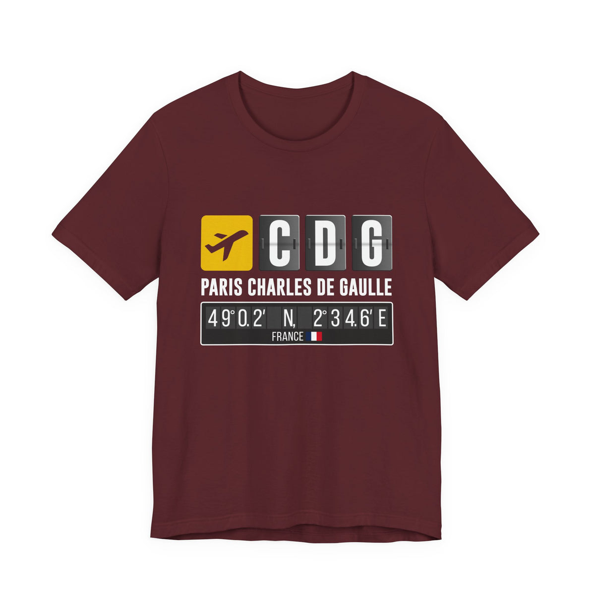 CDG Charles De Gaulle - Unisex Jersey Tee