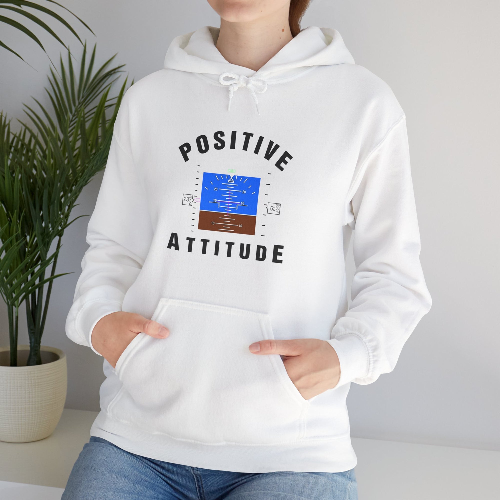 Positive Attitude - Pullover Hoodie