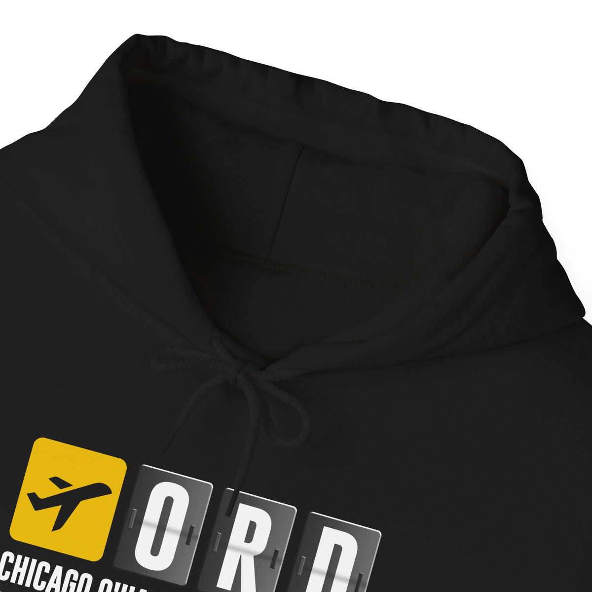 ORD Chicago O'Hare International Airport - Pullover Hoodie