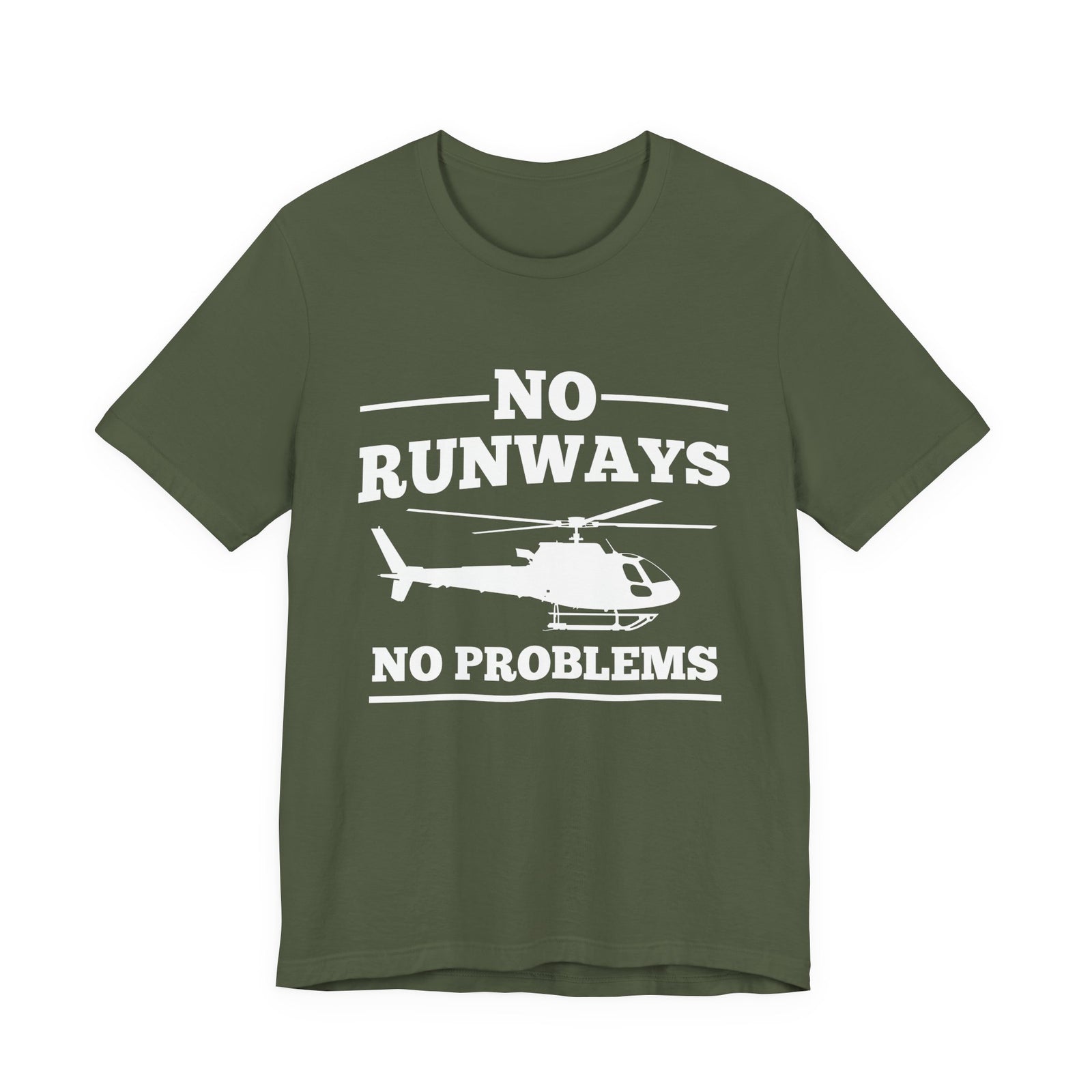 No Runways No Problem Unisex Jersey Tee - Perfect for Aviation Enthusiasts