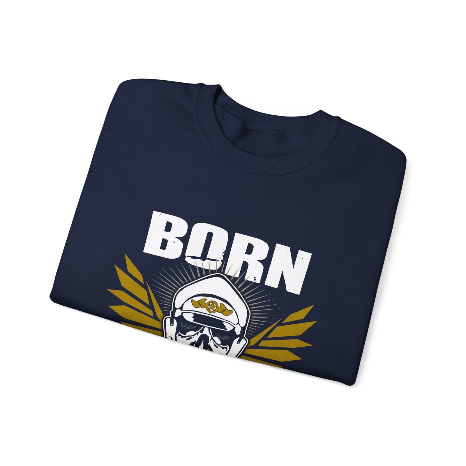 Born To Fly Crewneck Sweatshirt - Travel Inspiring Cozy Apparel