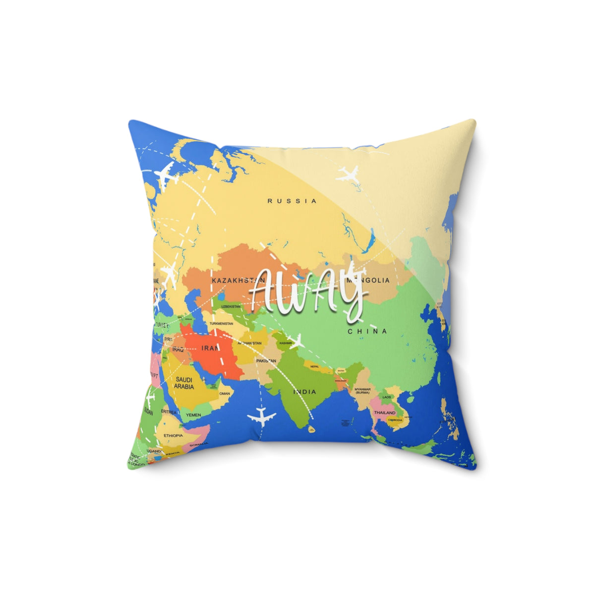 Fly Away - Spun Polyester Square Pillow