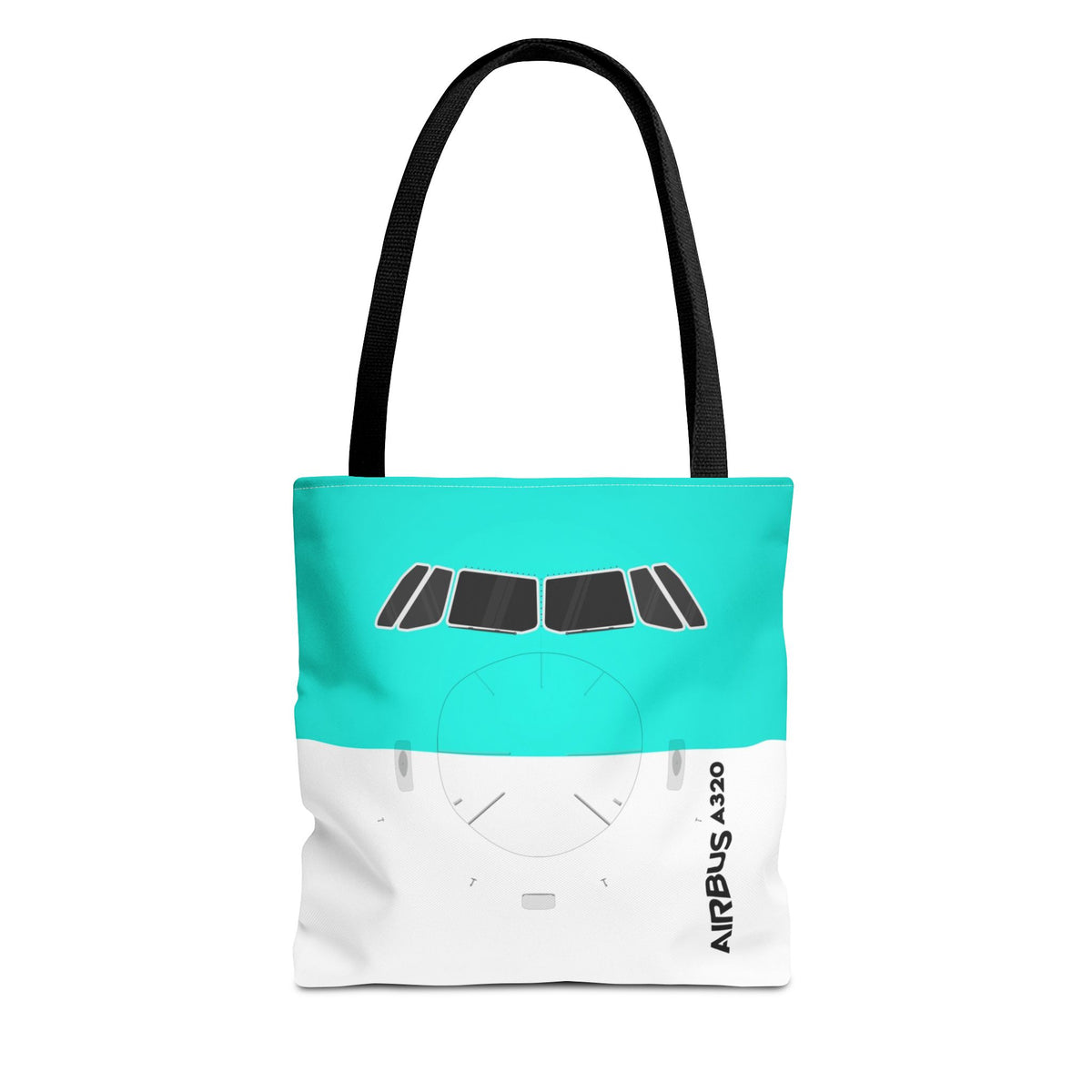 A320 Tote Bag — Printed Green Travel Tote