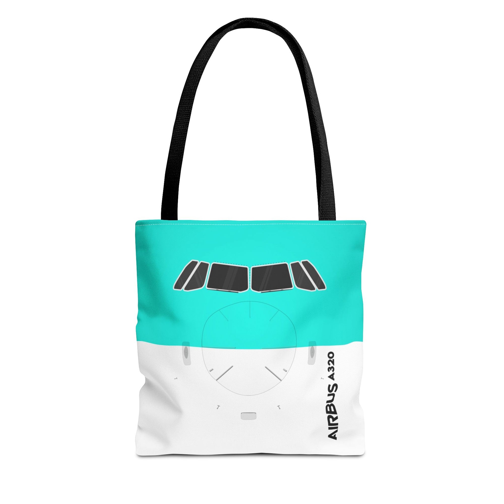 A320 Tote Bag — Printed Green Travel Tote