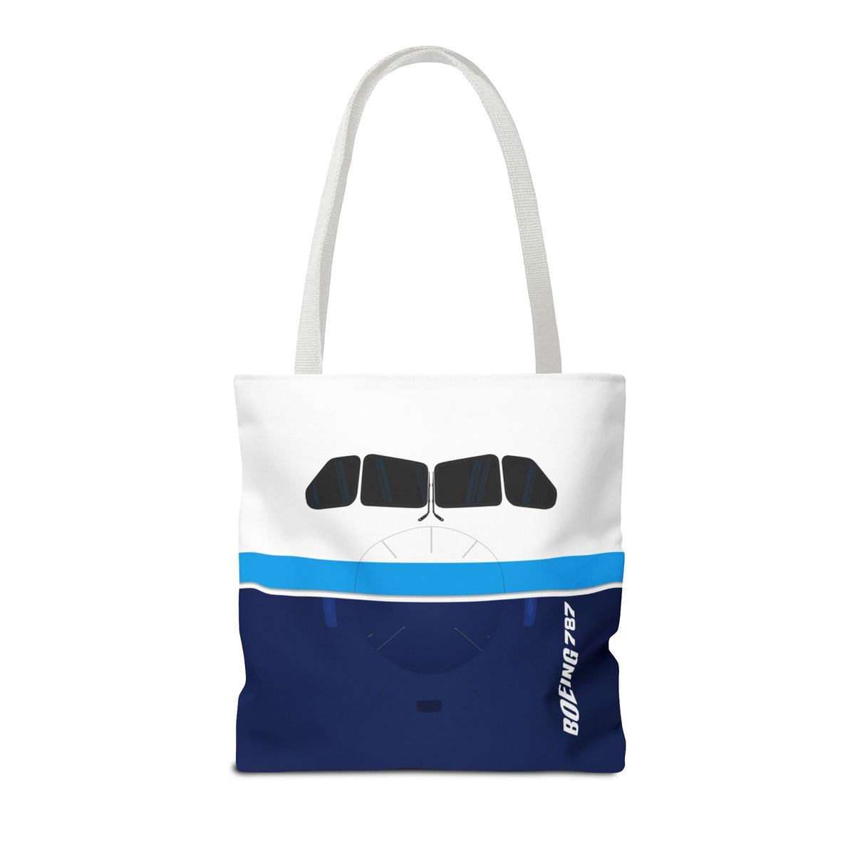 787 Tote Bag — Printed Green Travel Tote