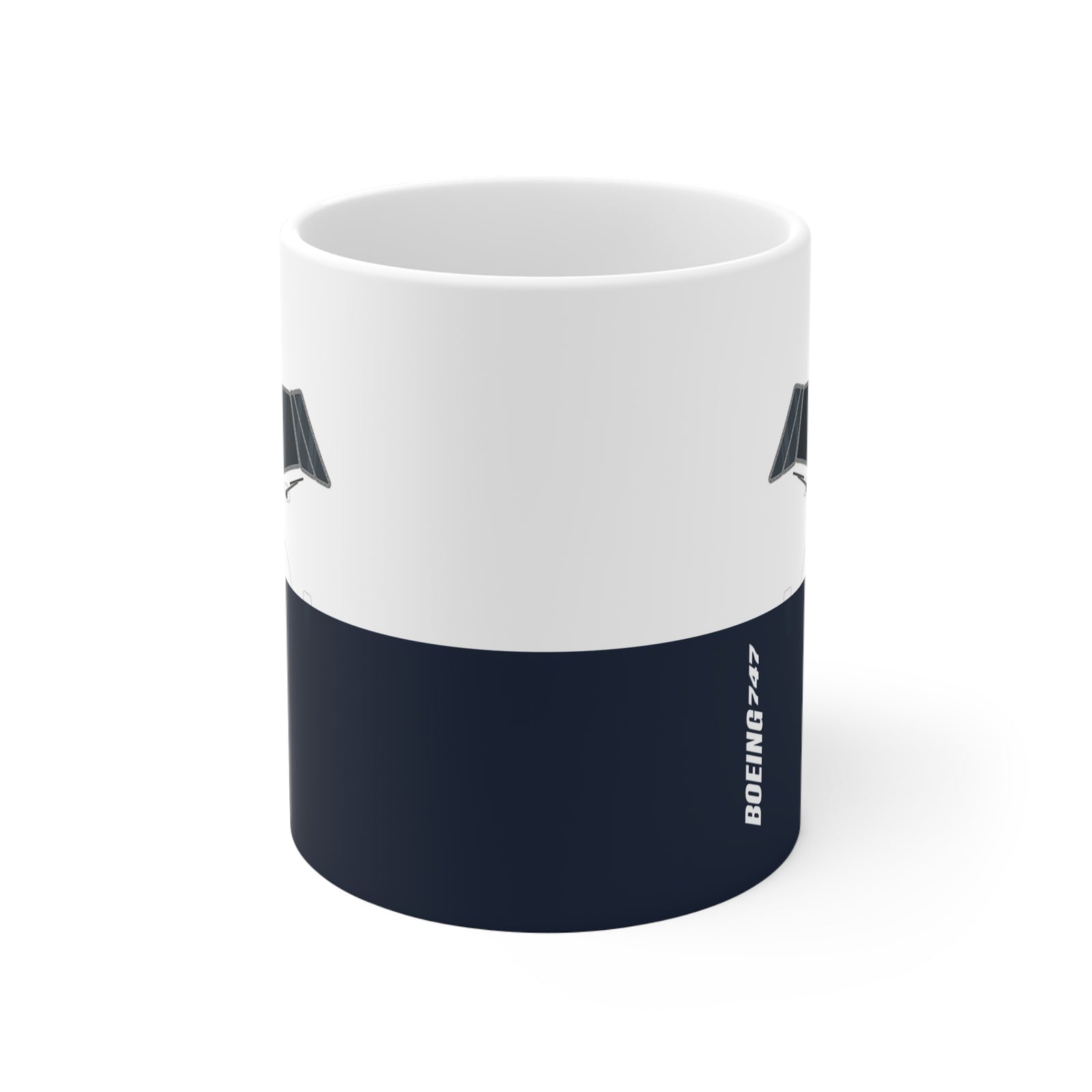 747   - 11oz Ceramic Coffee Cup for Aviation Enthusiasts