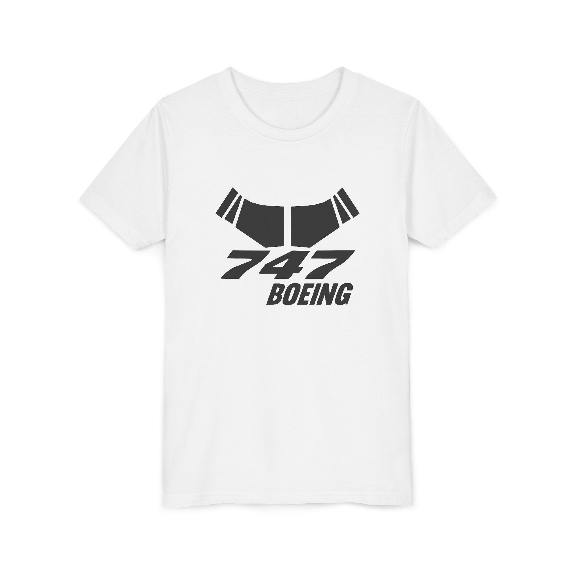 Boeing 747 - Unisex Youth Short Sleeve Tee