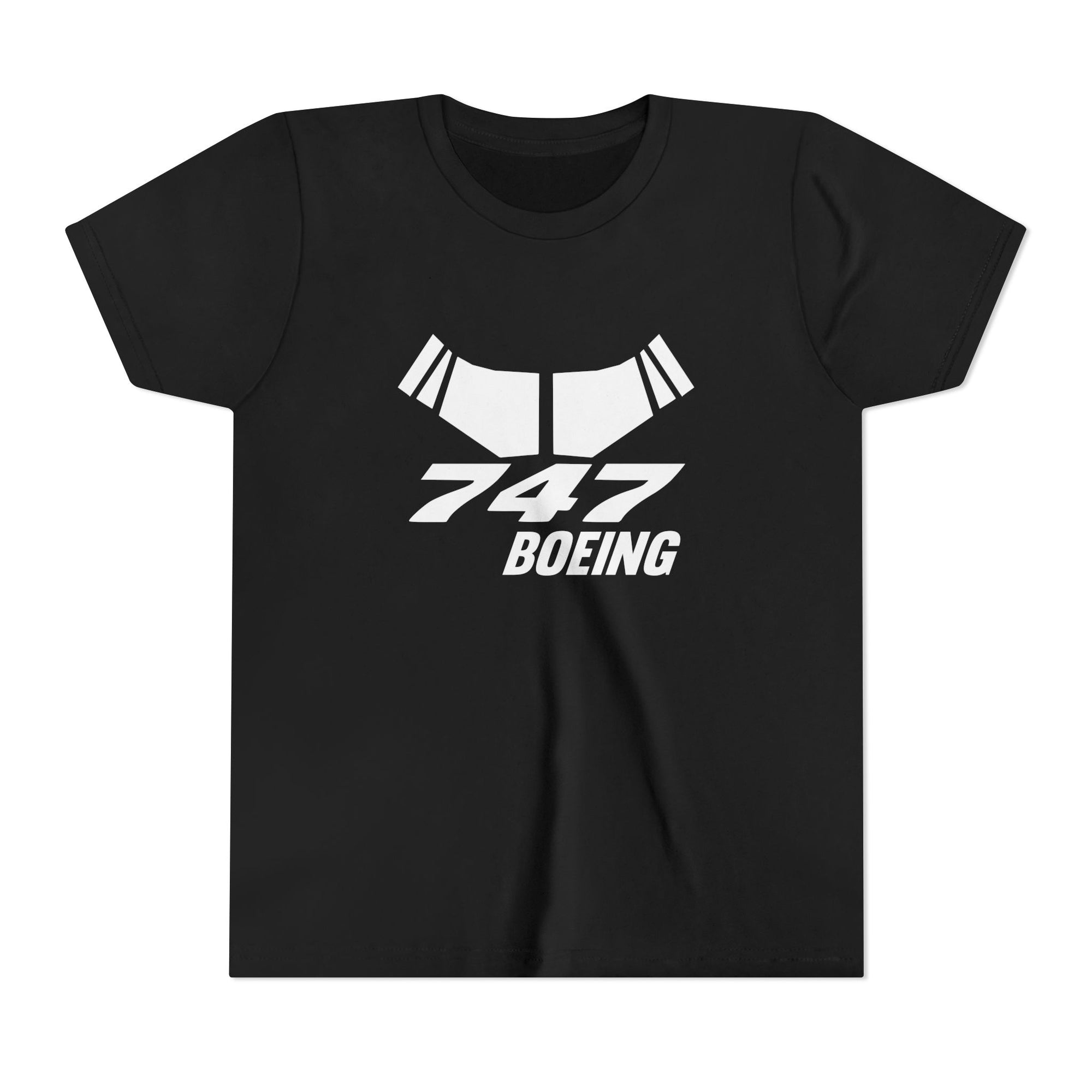 Boeing 747 - Unisex Youth Short Sleeve Tee