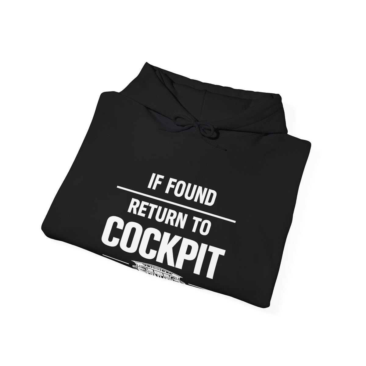 If Found: Return to the Cockpit - Pullover Hoodie