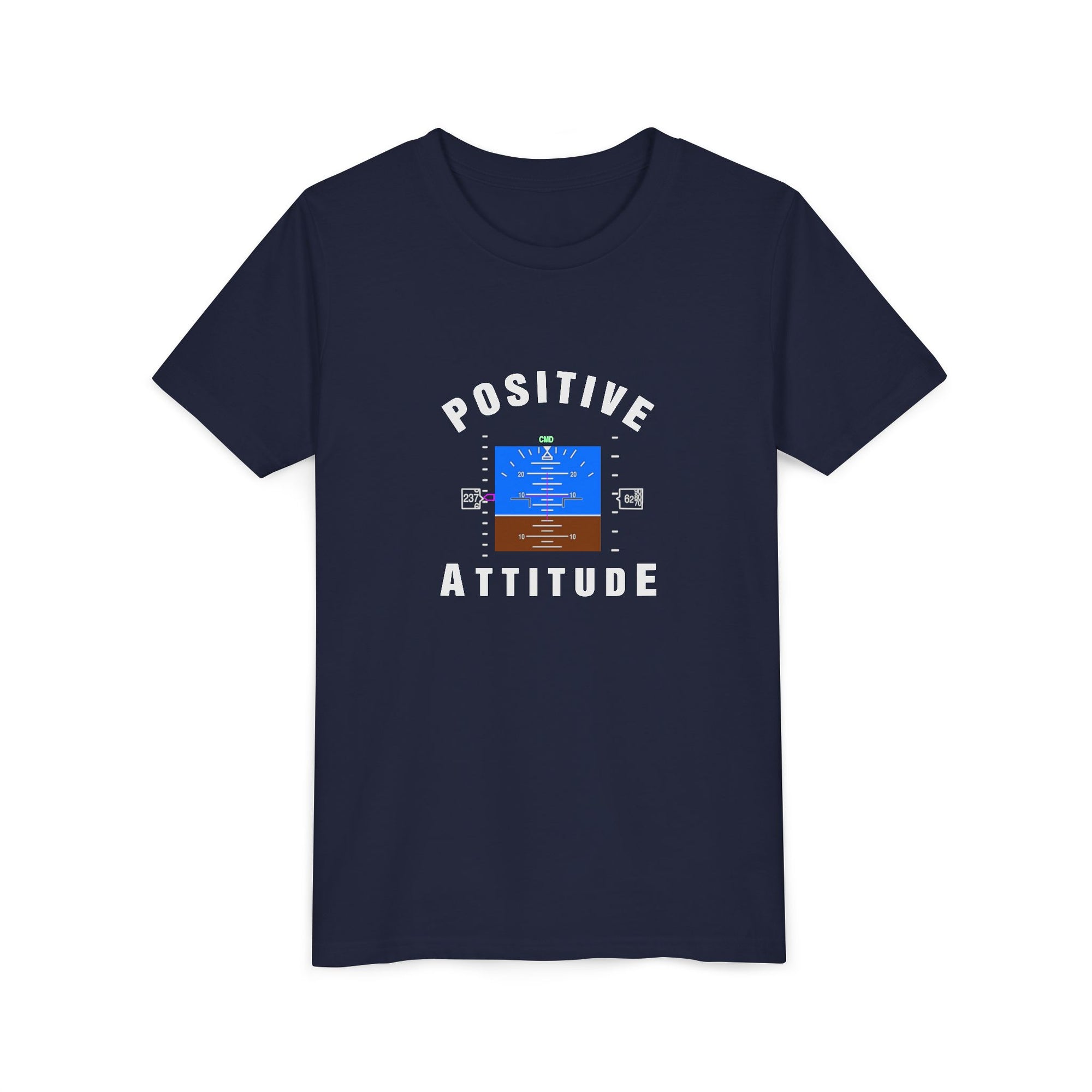 Positive Attitude - Unisex Youth Short Sleeve Tee