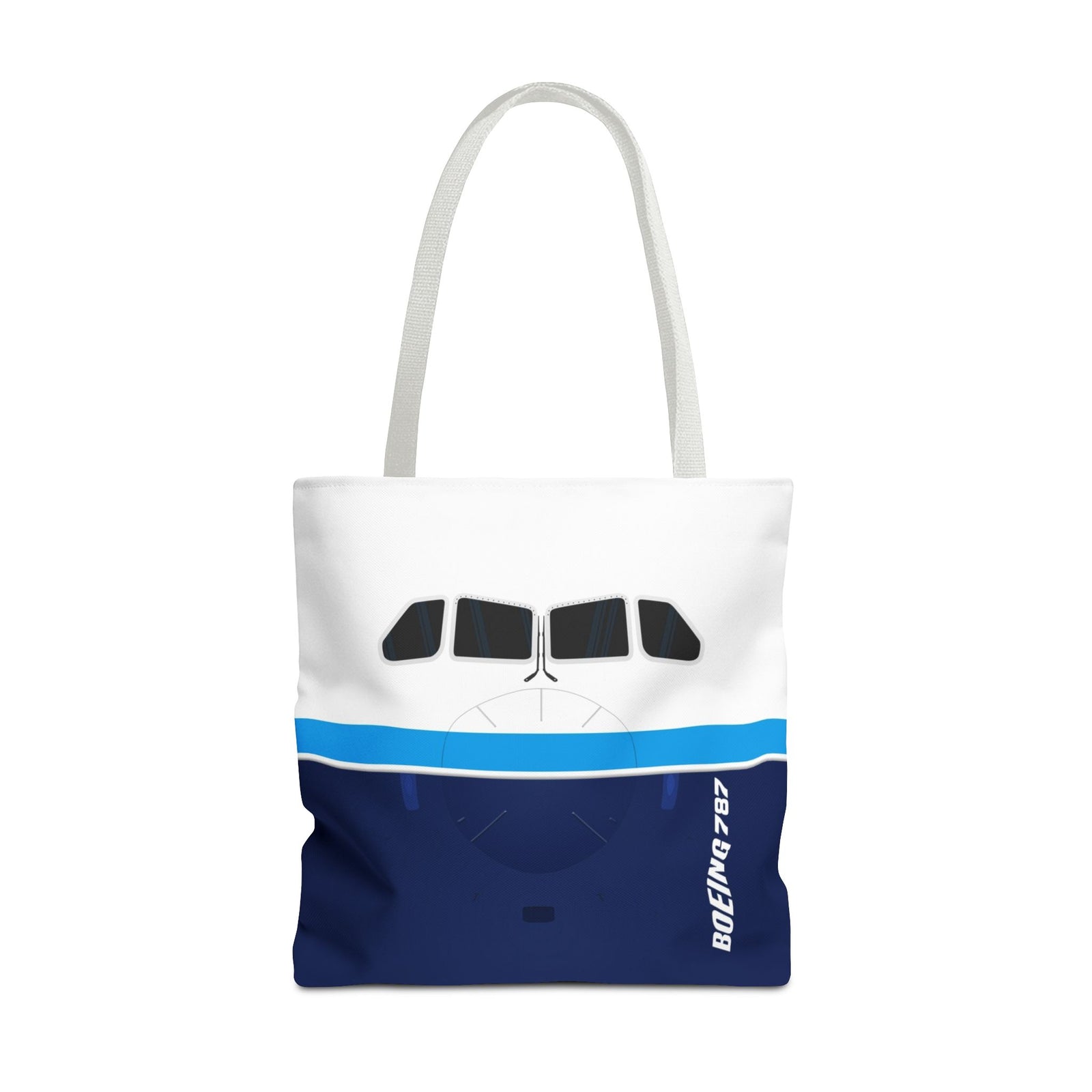 787 Tote Bag — Printed Green Travel Tote