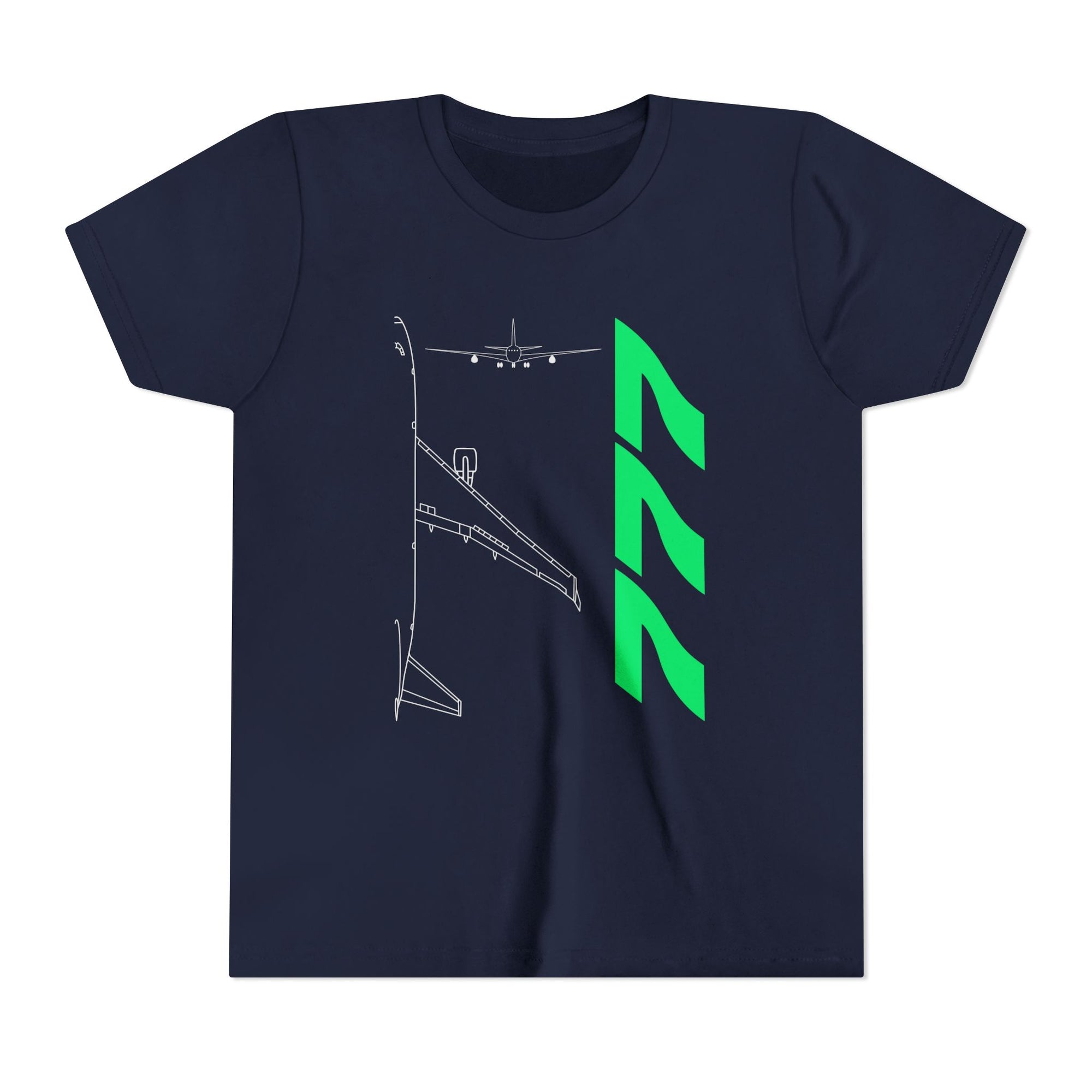 Boeing 777 - Unisex Youth Short Sleeve Tee