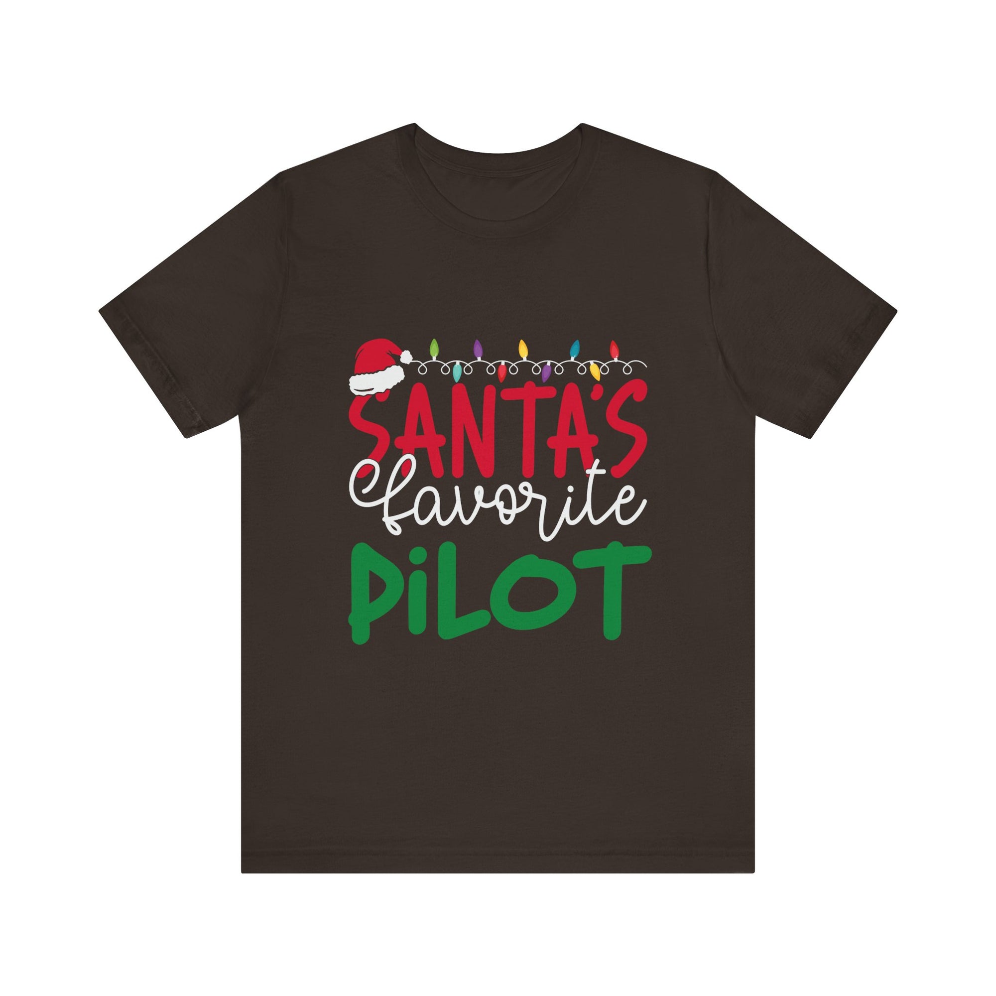 Santa’s favourite pilot Unisex Jersey Tee - Perfect for Aviation Enthusiasts