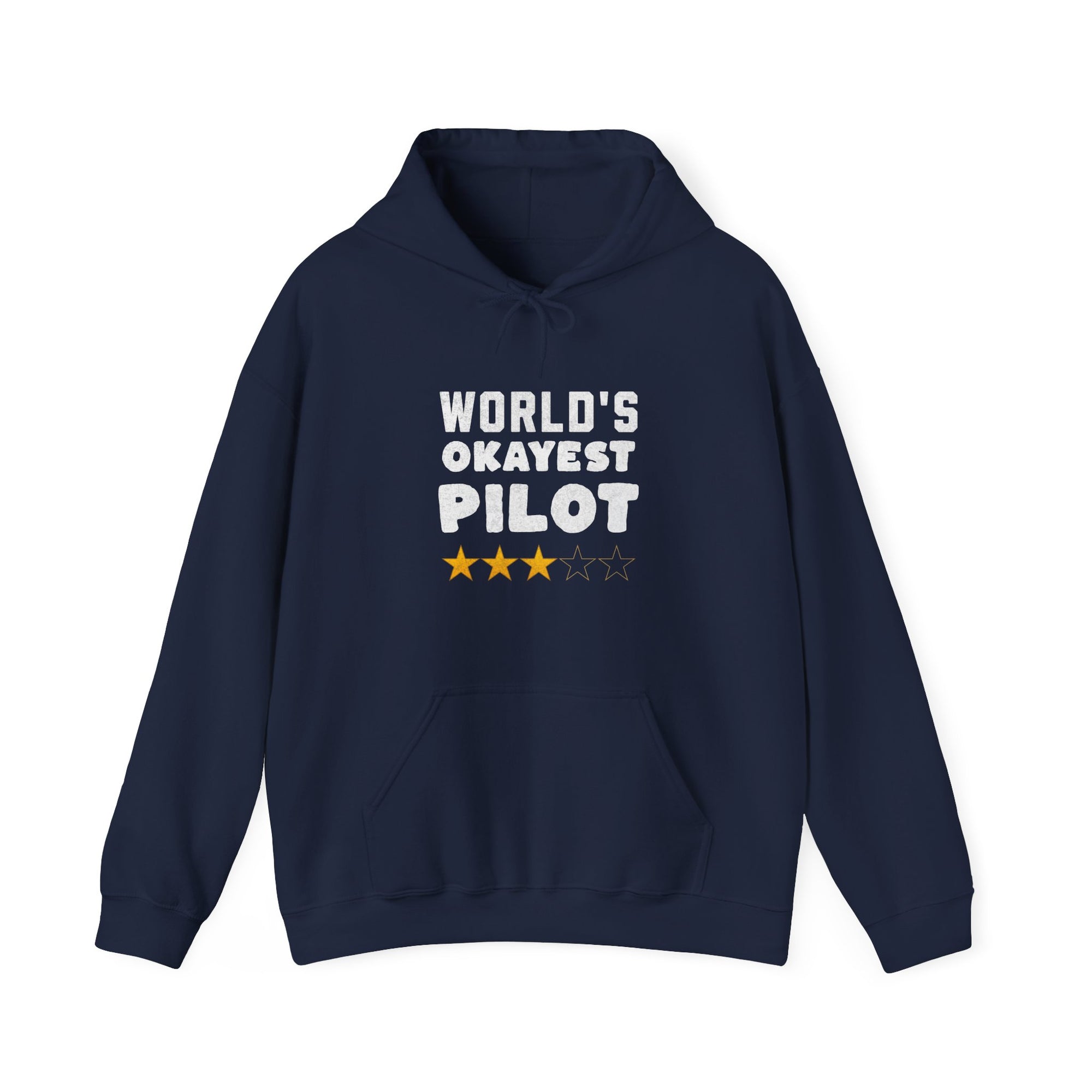 Worlds Okayest Pilot  - Pullover Hoodie