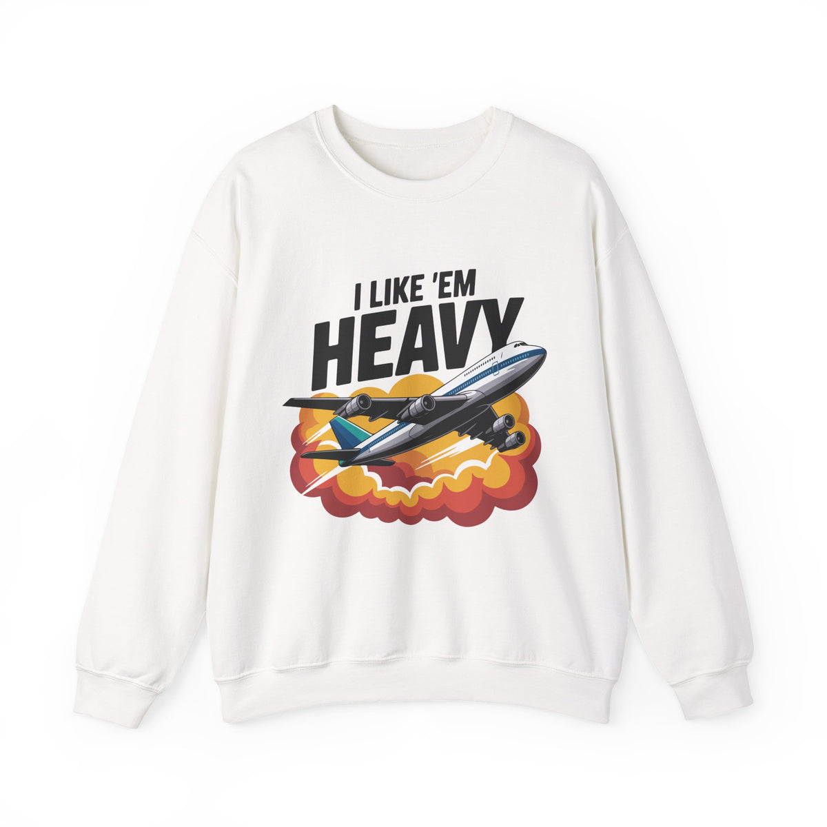 I like ‘Em Heavy -  Unisex Crewneck Sweatshirt