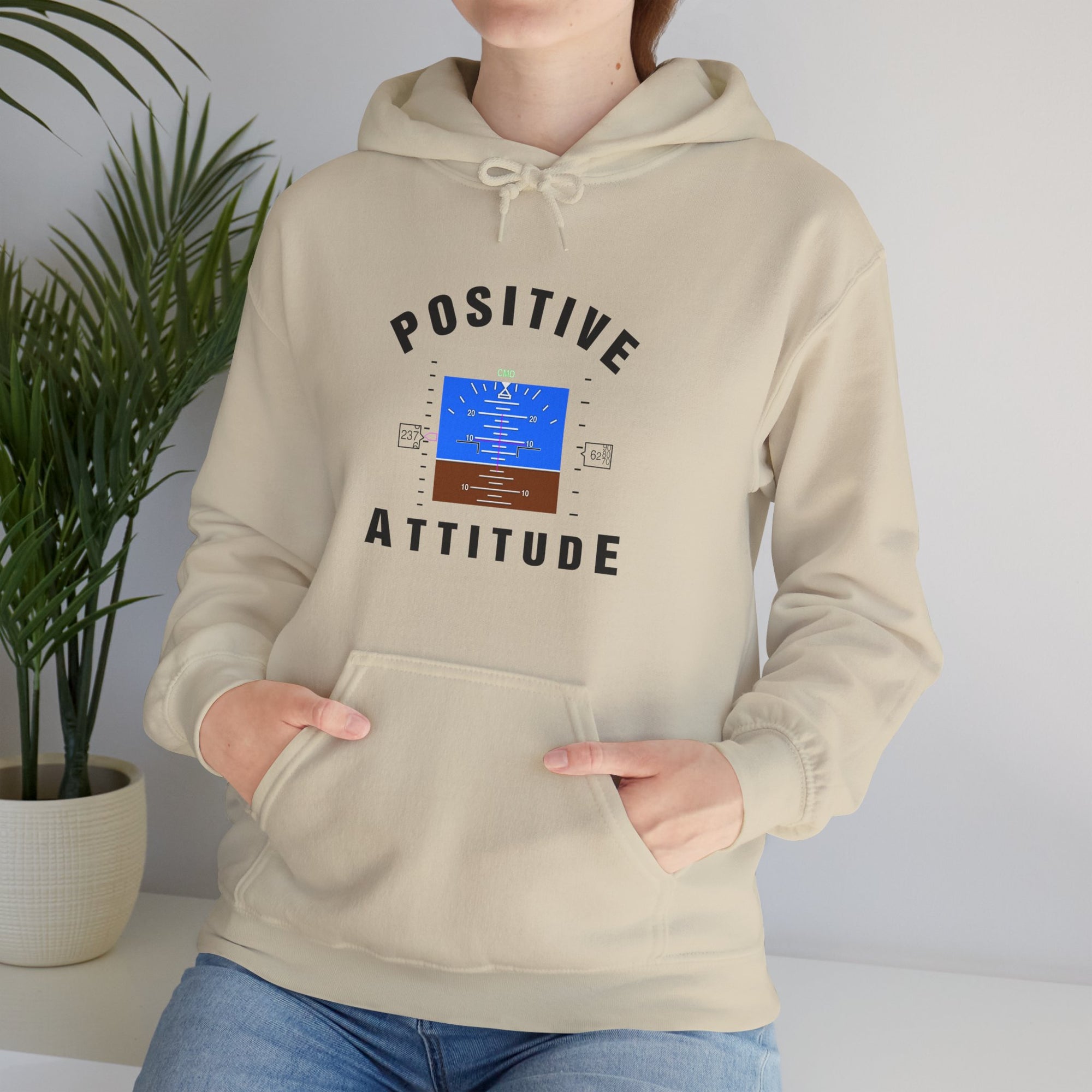 Positive Attitude - Pullover Hoodie