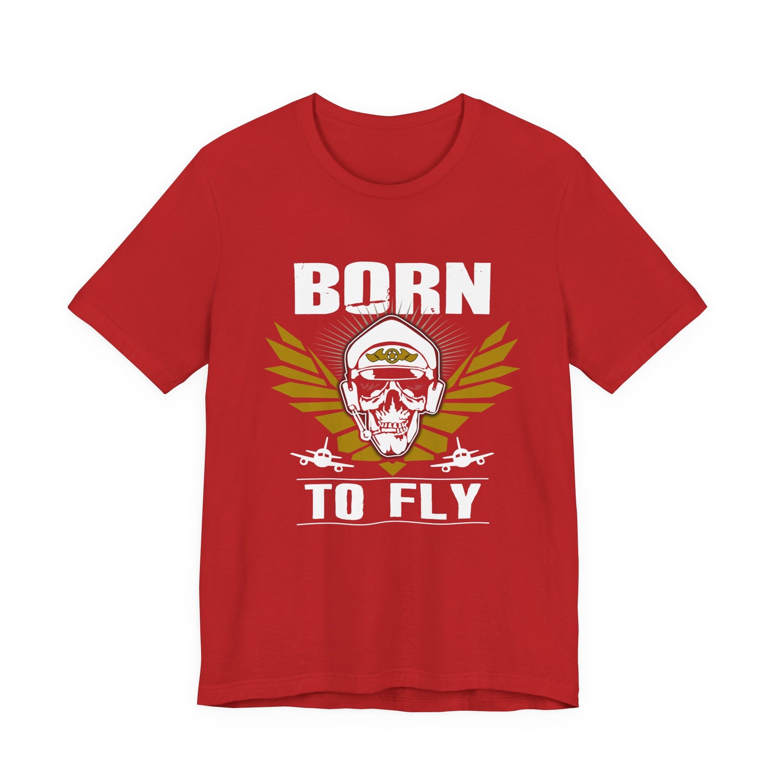 Born To Fly Unisex Jersey Tee - Perfect for Aviation Enthusiasts