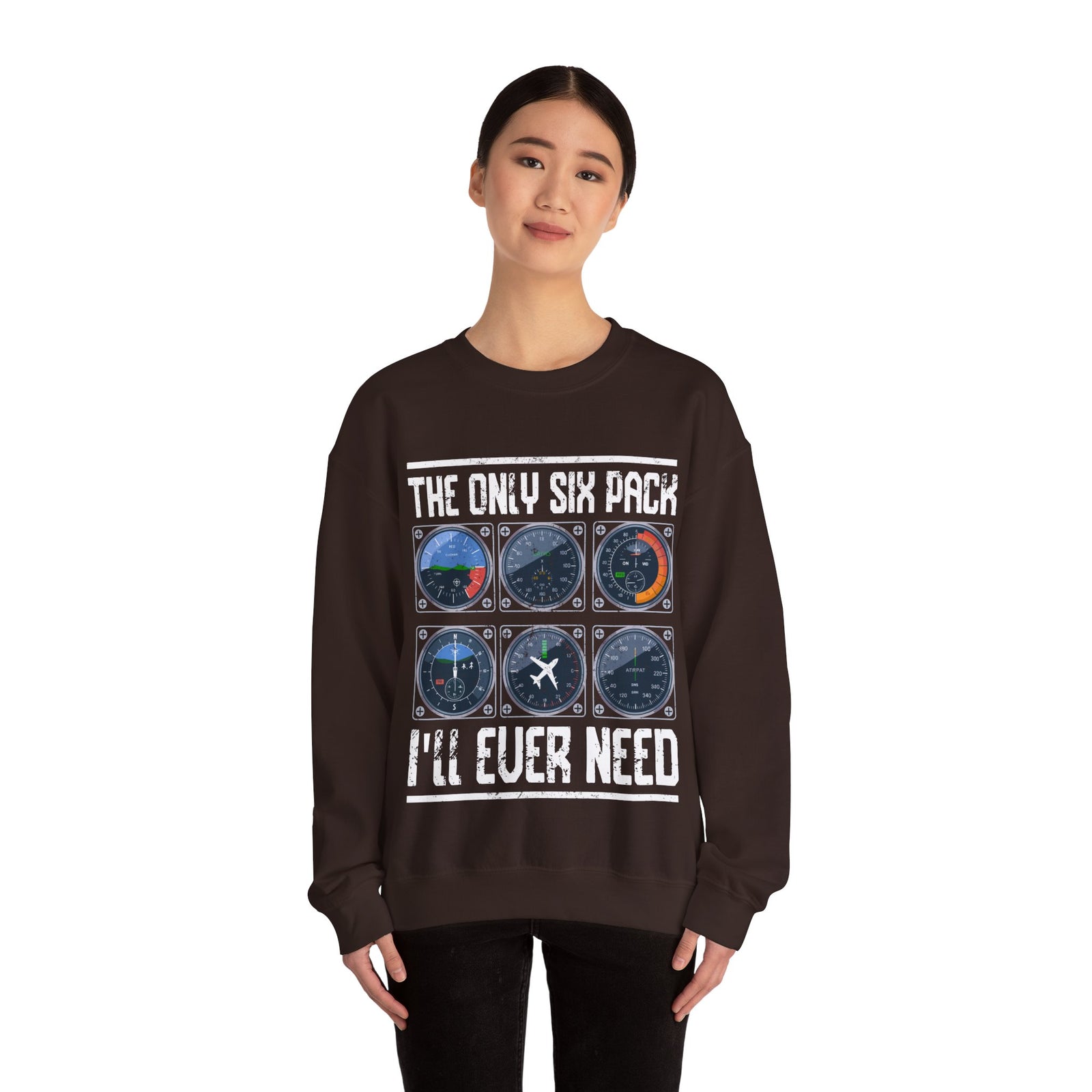 The Only Six Pack I'll Ever Need  -  Unisex Crewneck Sweatshirt