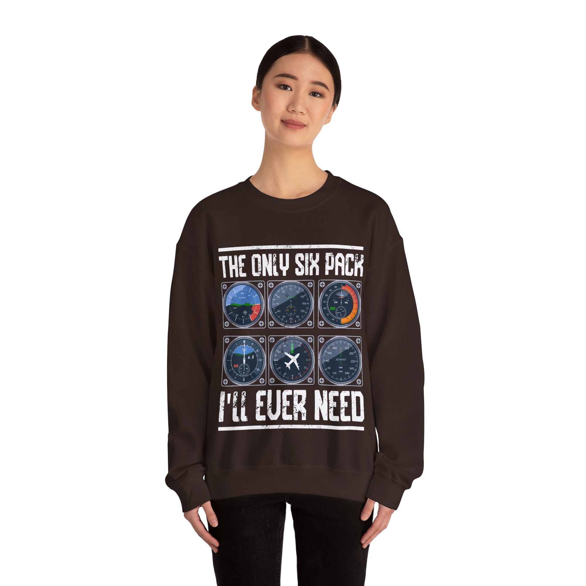 The Only Six Pack I'll Ever Need  -  Unisex Crewneck Sweatshirt