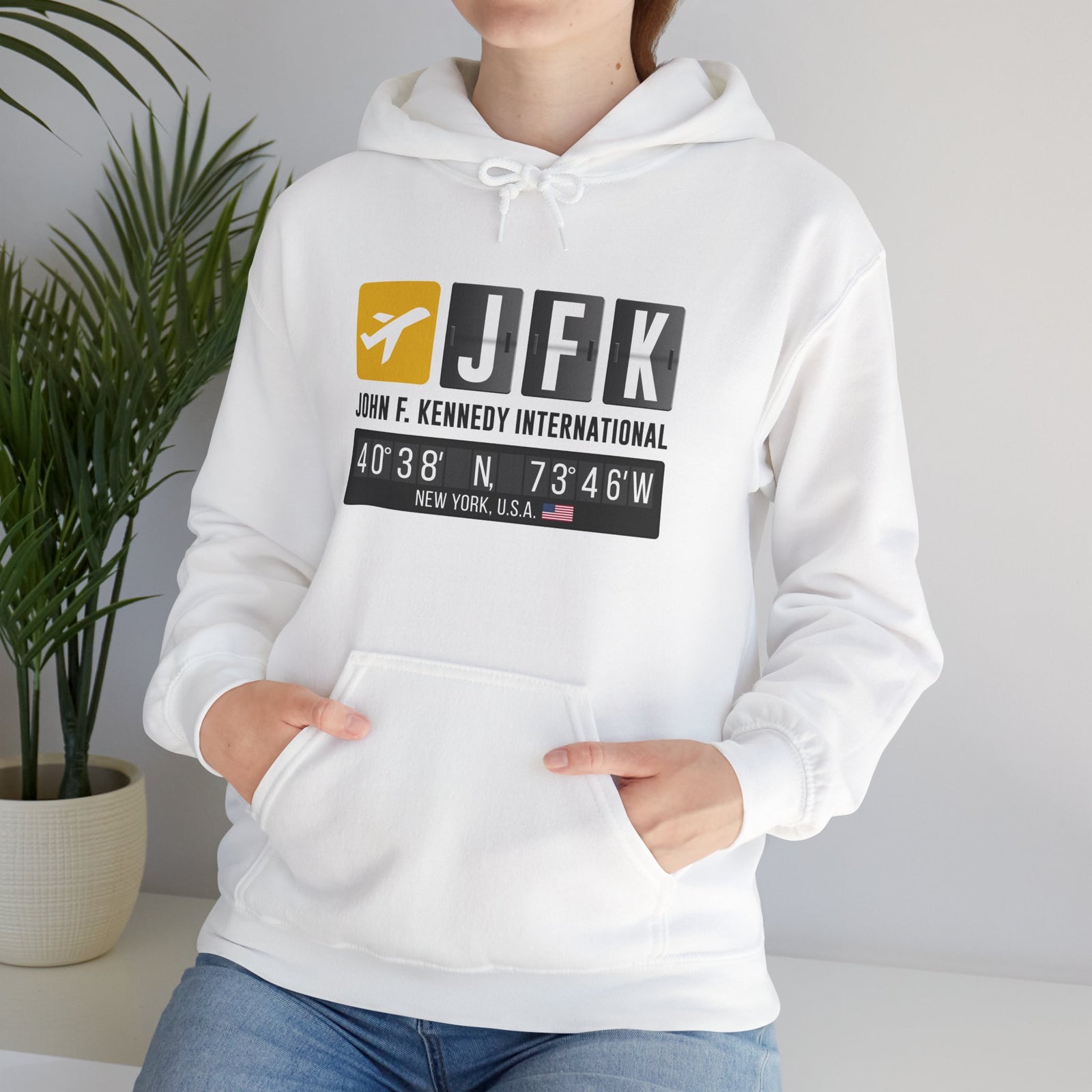 JFK John F. Kennedy International Airport - Pullover Hoodie