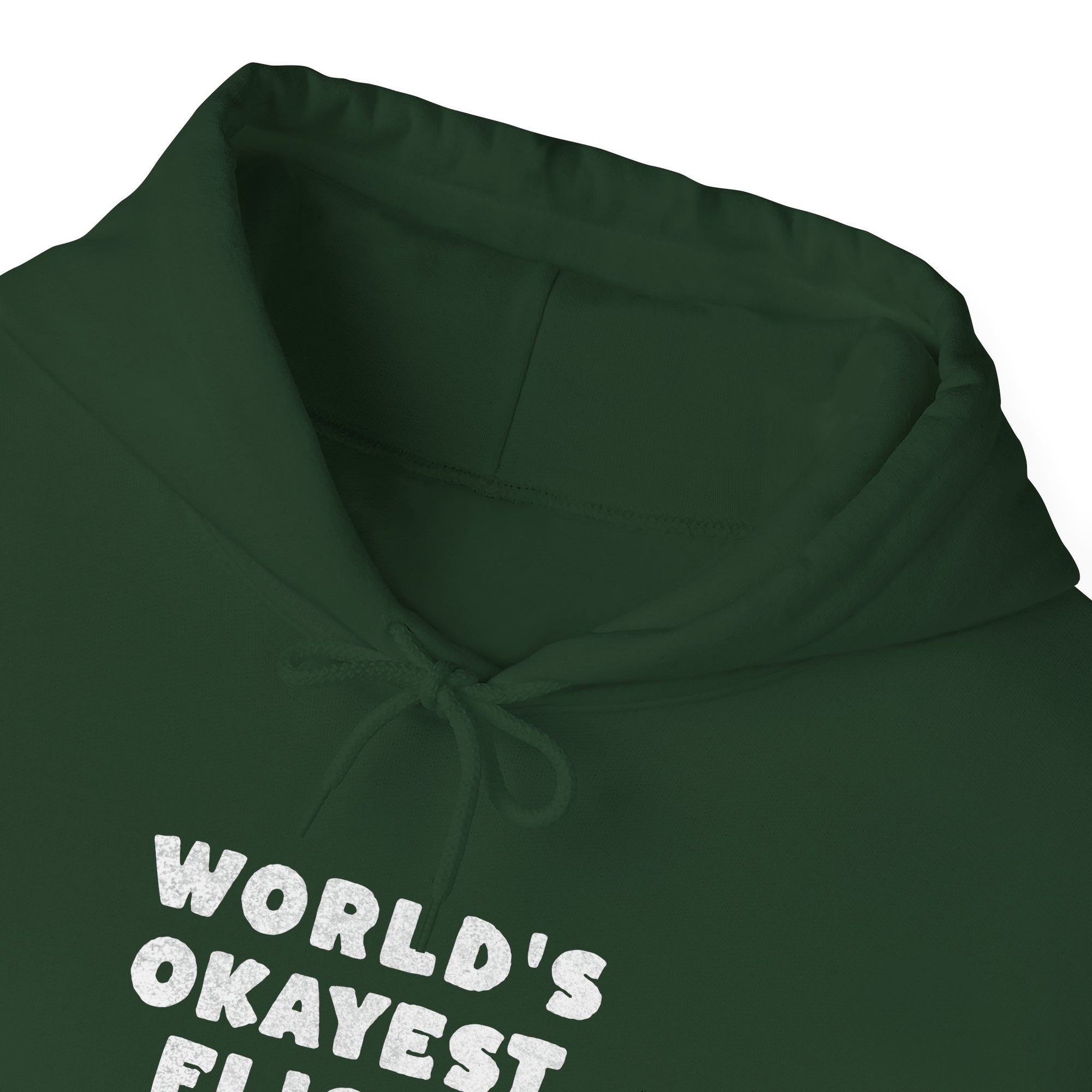 Worlds Okayest Flight Attendant  - Pullover Hoodie