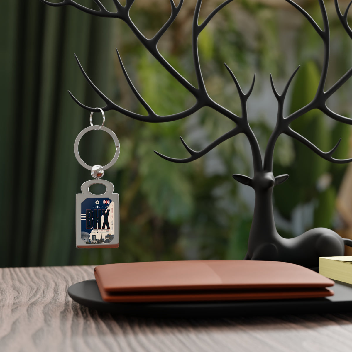 BHX - Rectangle Keyring