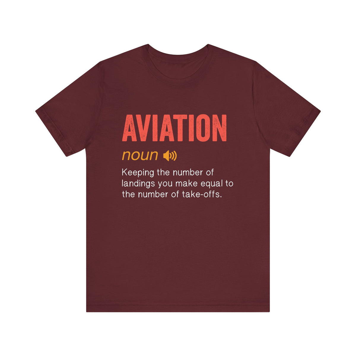 Aviation Noun - Unisex Jersey Tee