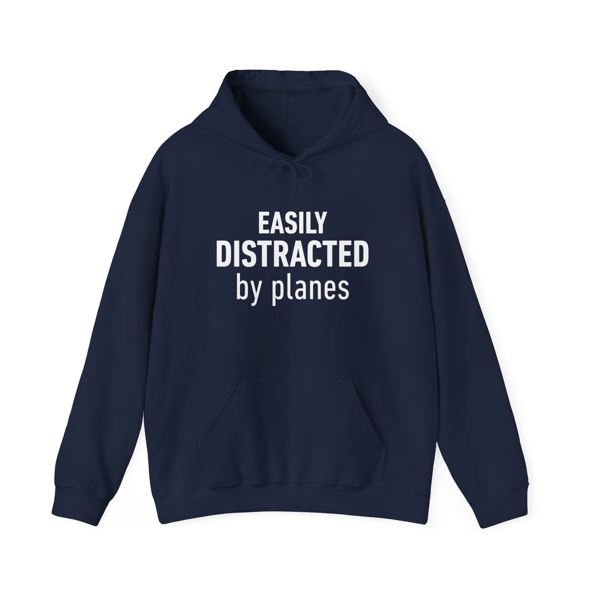Easily Distracted by Planes - Pullover Hoodie