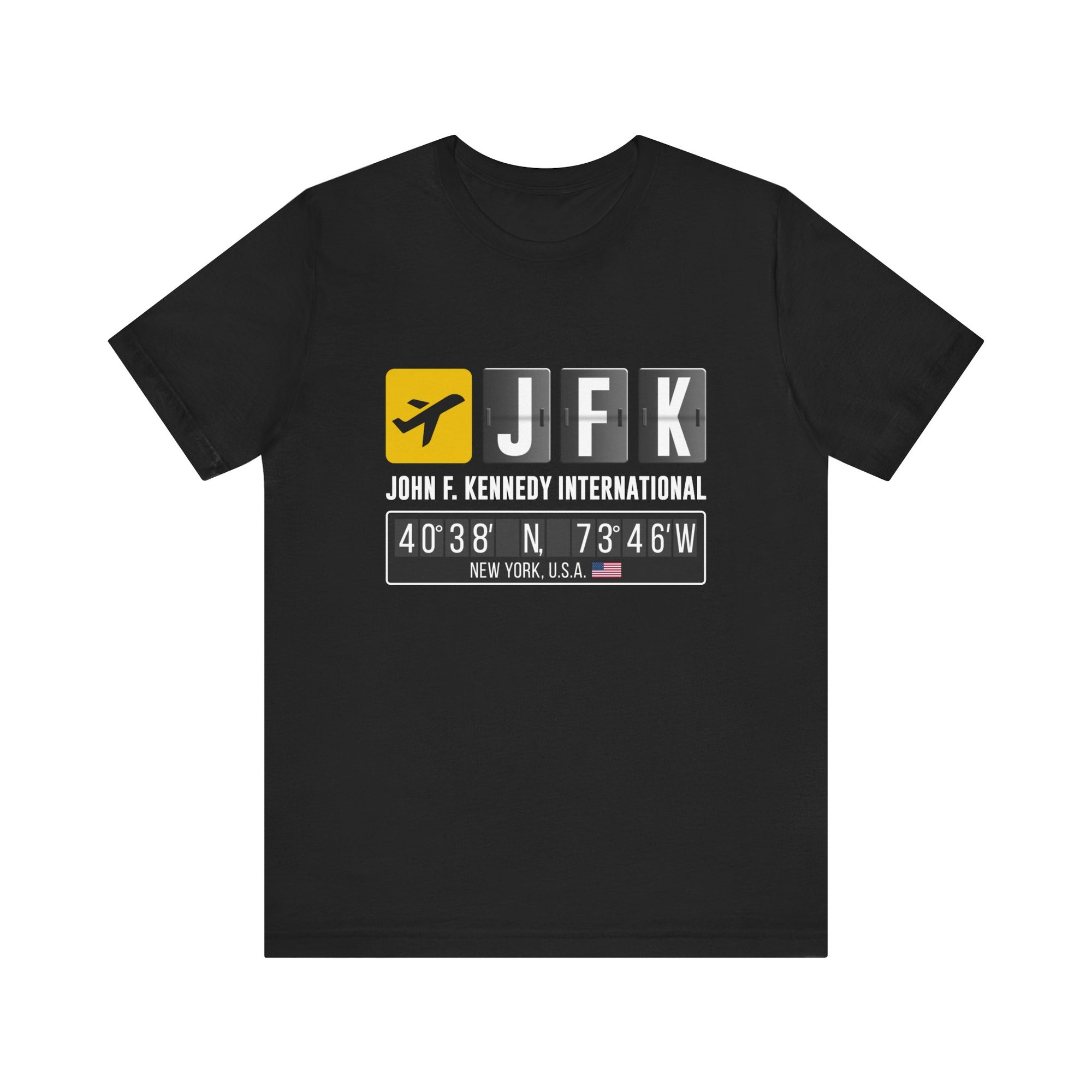 JFK John F. Kennedy International Airport - Unisex Jersey Tee