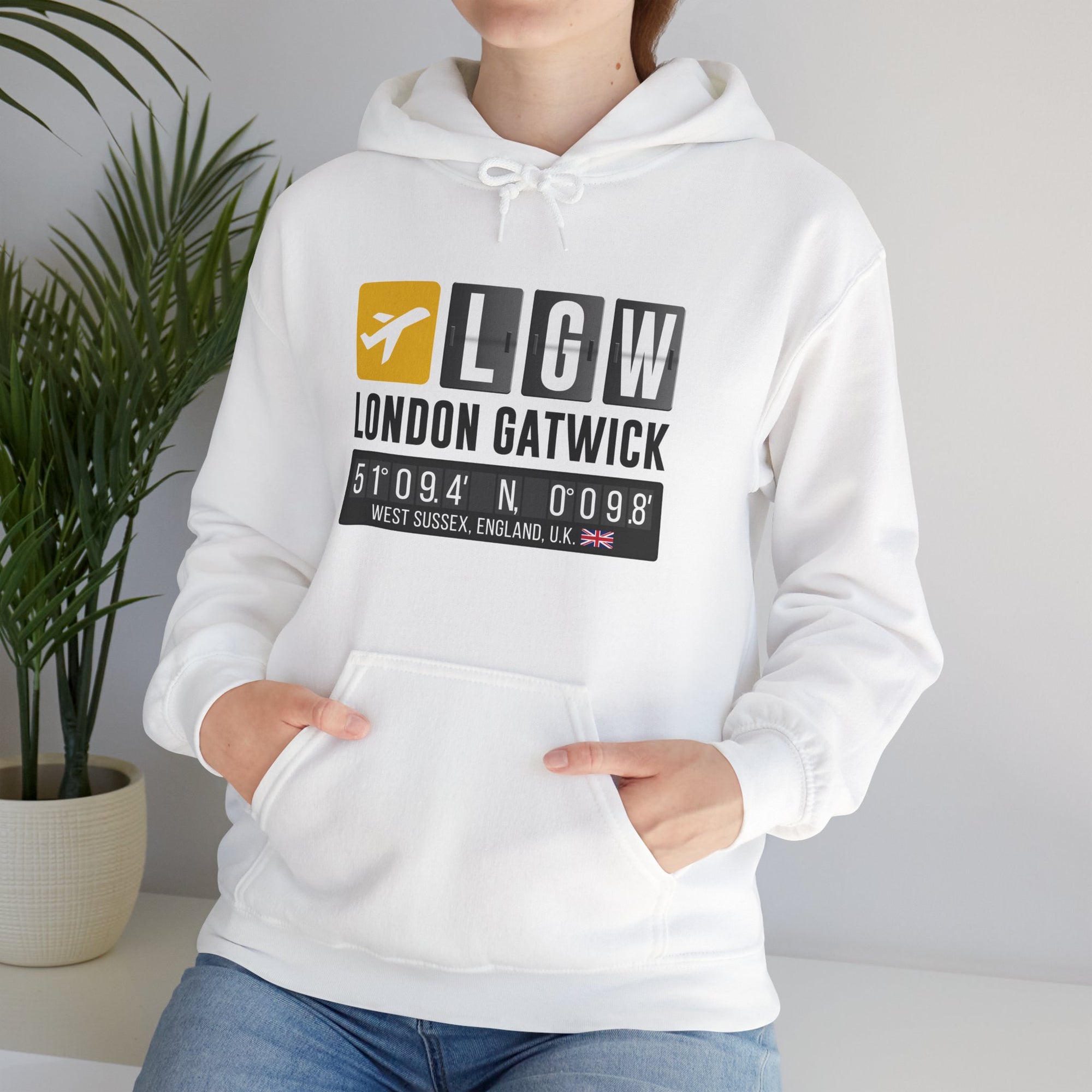 LGW London Gatwick  - Pullover Hoodie