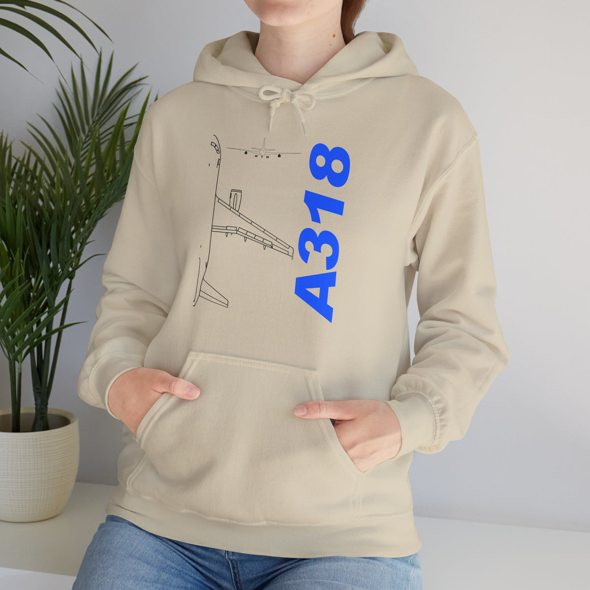 Airbus A318  - Pullover Hoodie