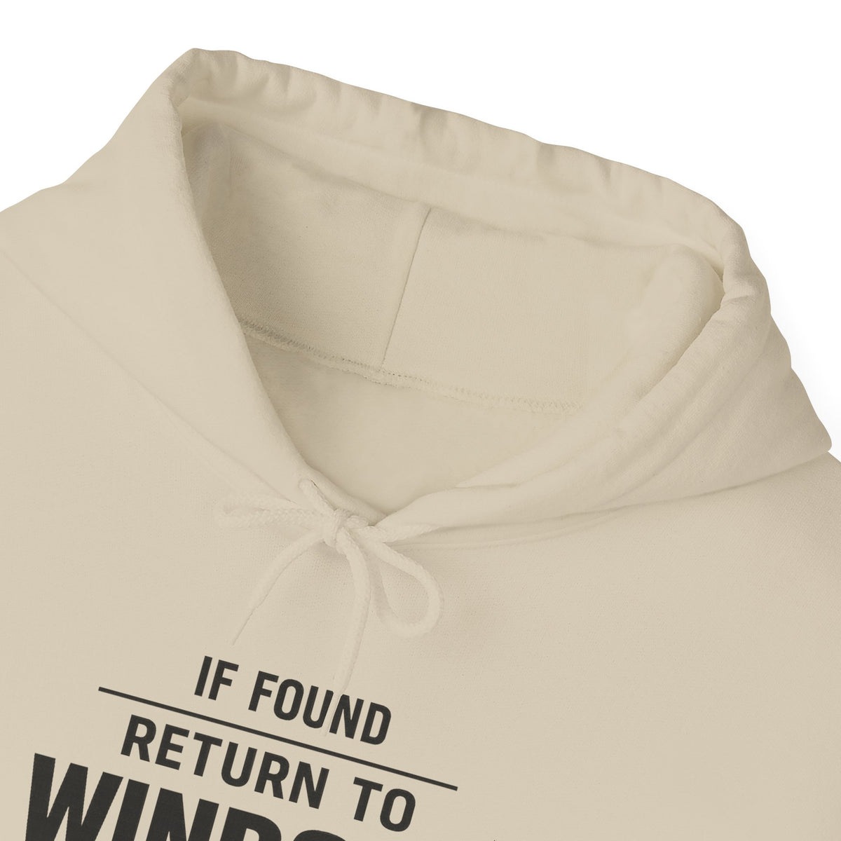 If Found Return to Window Seat - Pullover Hoodie