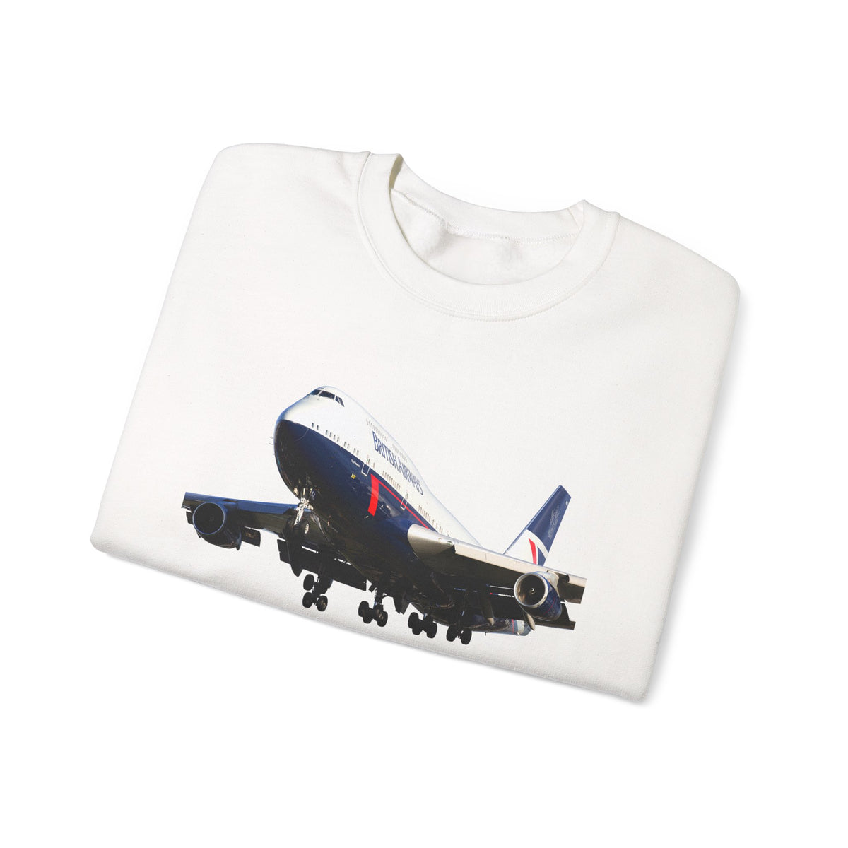 British Airways Landor 747-400  -  Crewneck Sweatshirt