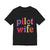Pilot Wife Unisex Jersey Tee - Perfect for Aviation Enthusiasts