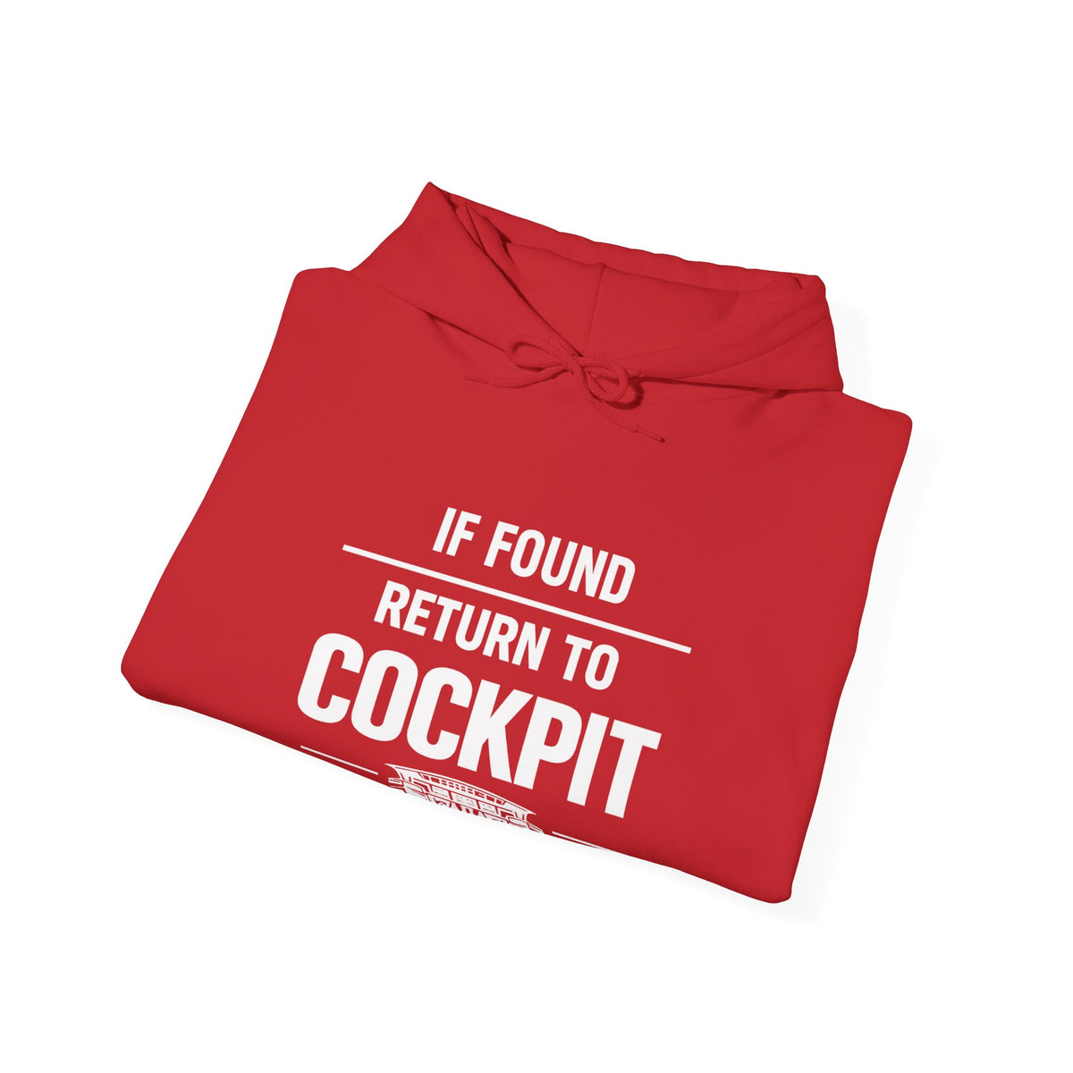 If Found: Return to the Cockpit - Pullover Hoodie